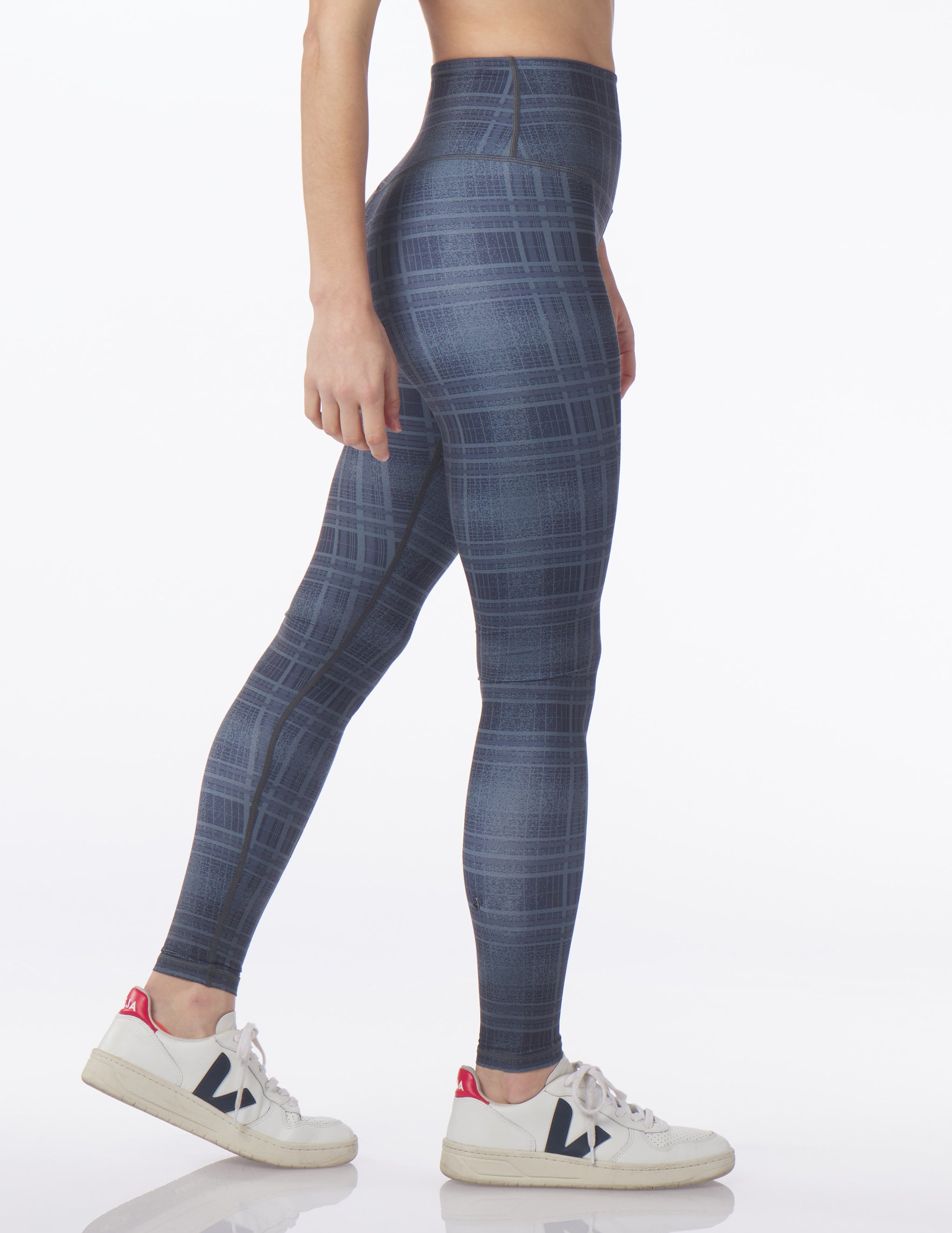 Sultry Legging: Black Speckle Plaid Sultry Legging: Black Speckle Plaid