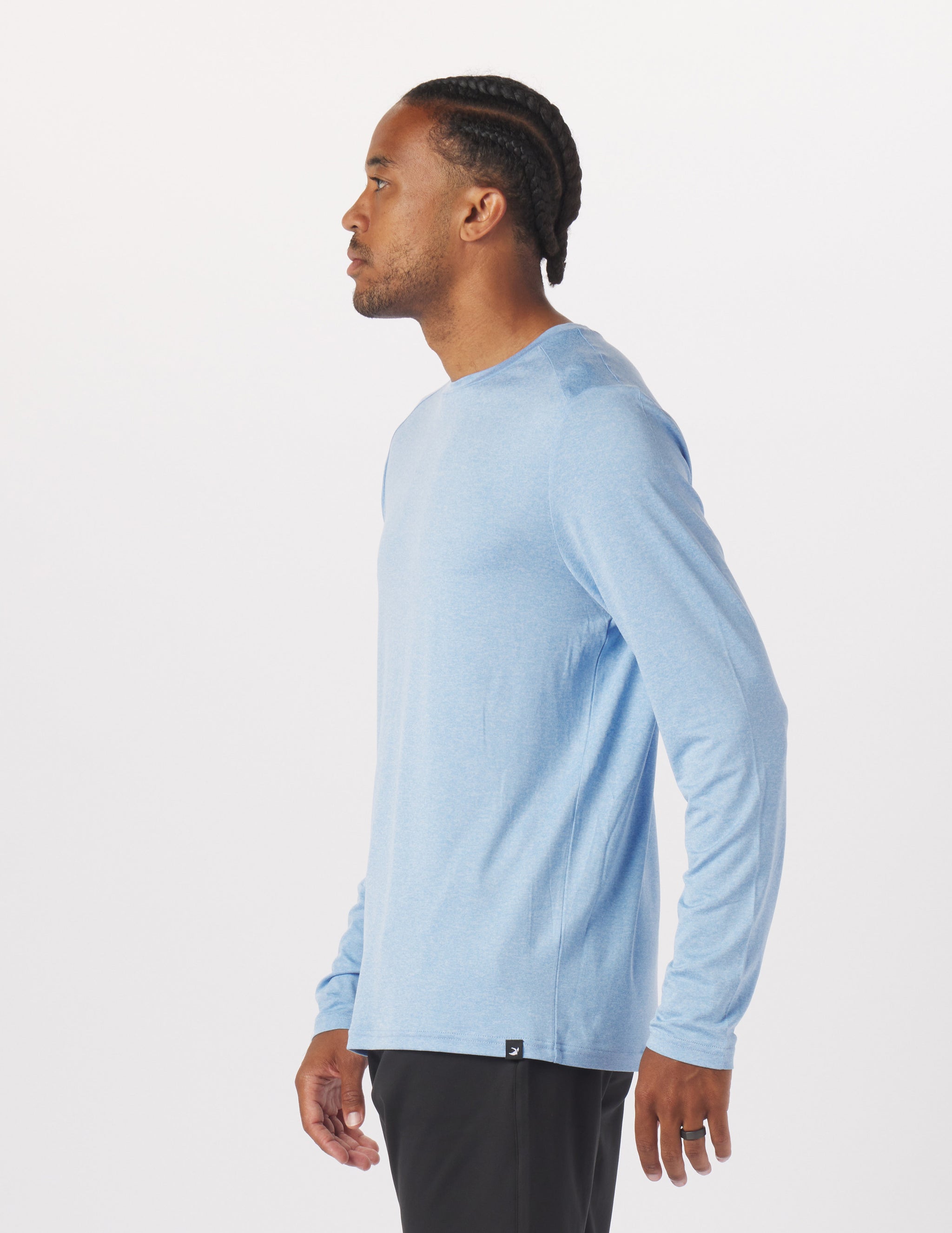 Taclite Hoodie: Ice Blue Heather Taclite Hoodie: Ice Blue Heather