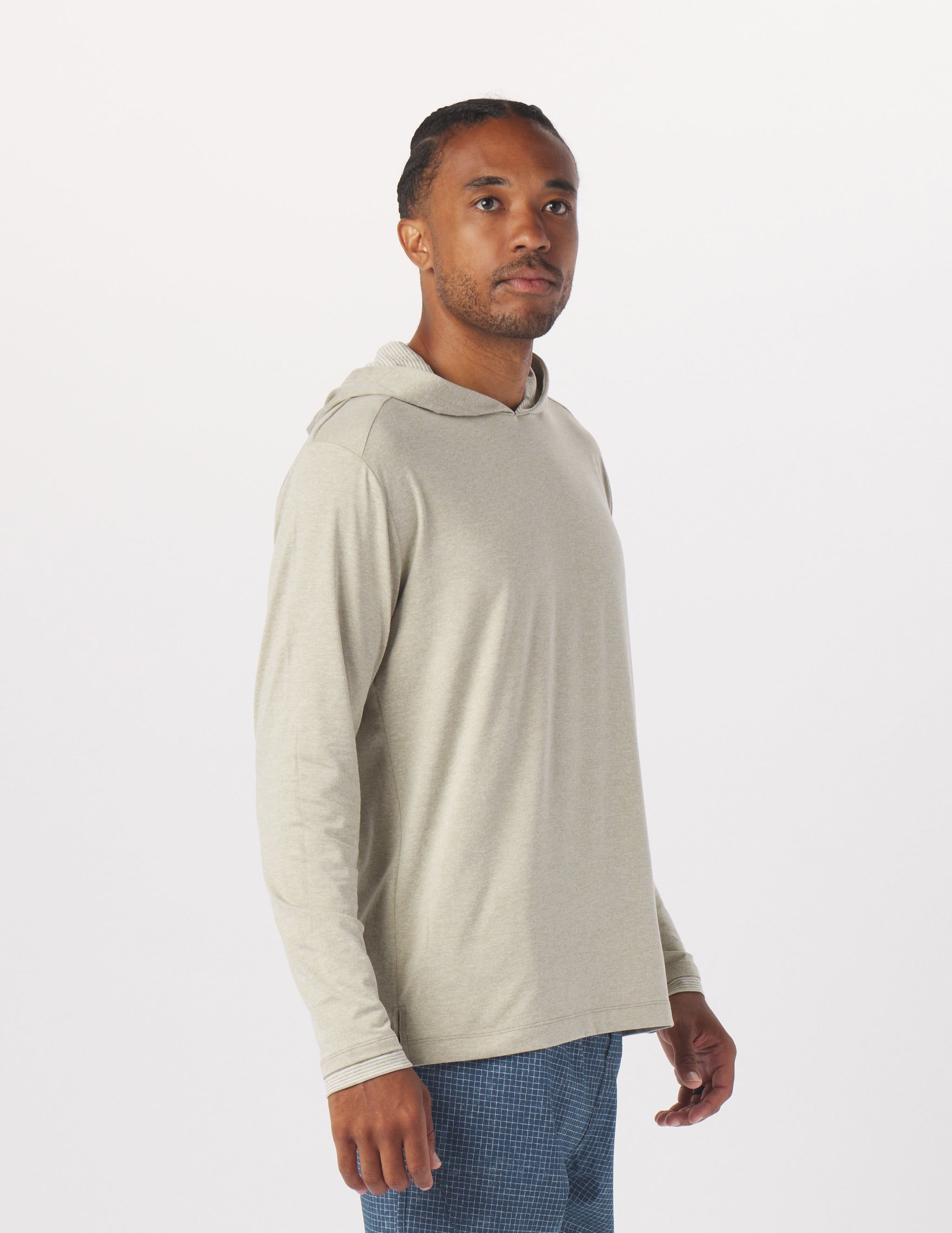 Taclite Hoodie: Linen Heather Taclite Hoodie: Linen Heather