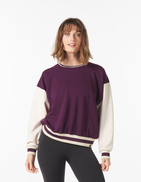 Varsity Crew: Mulberry/Oatmilk – Glyder