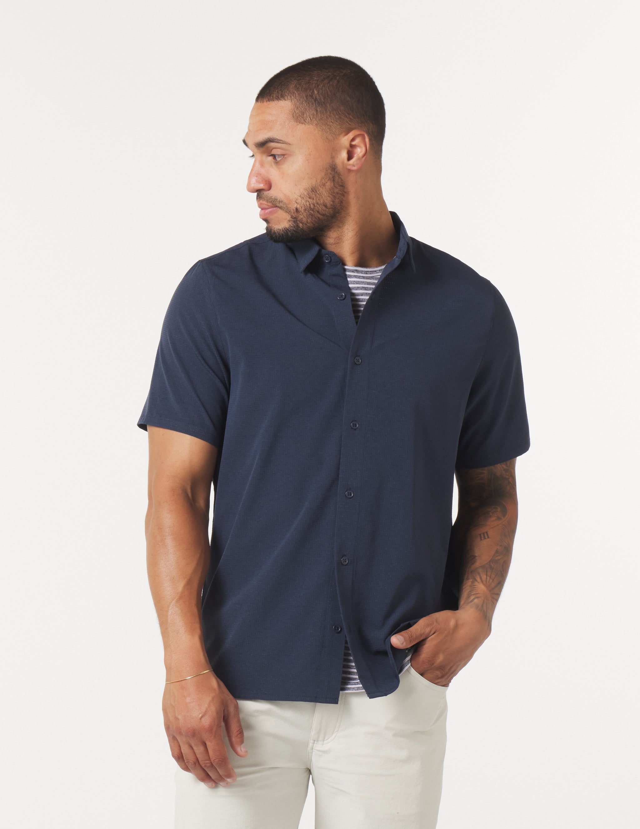 Zephyr Shirt: Navy Zephyr Shirt: Navy