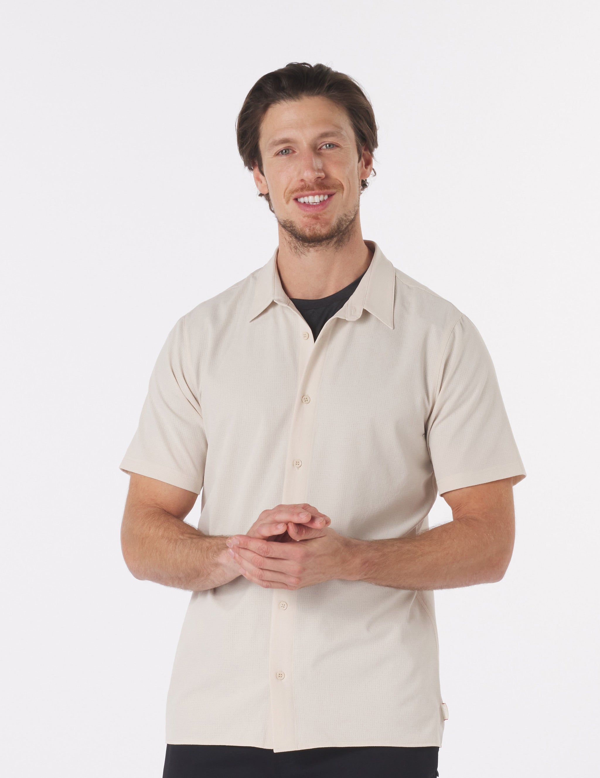 Zephyr Shirt: Oatmilk Zephyr Shirt: Oatmilk
