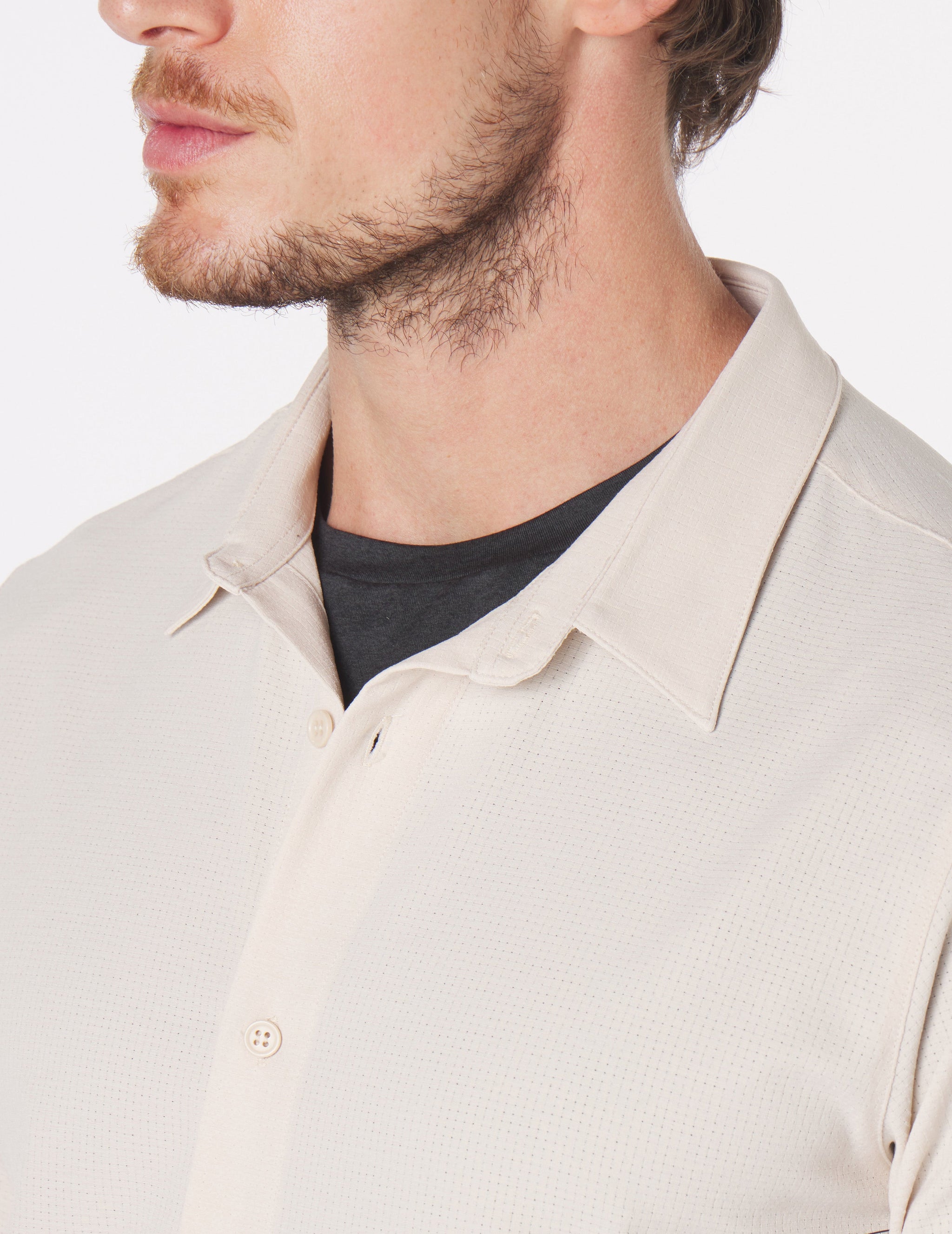 Zephyr Shirt: Oatmilk Zephyr Shirt: Oatmilk