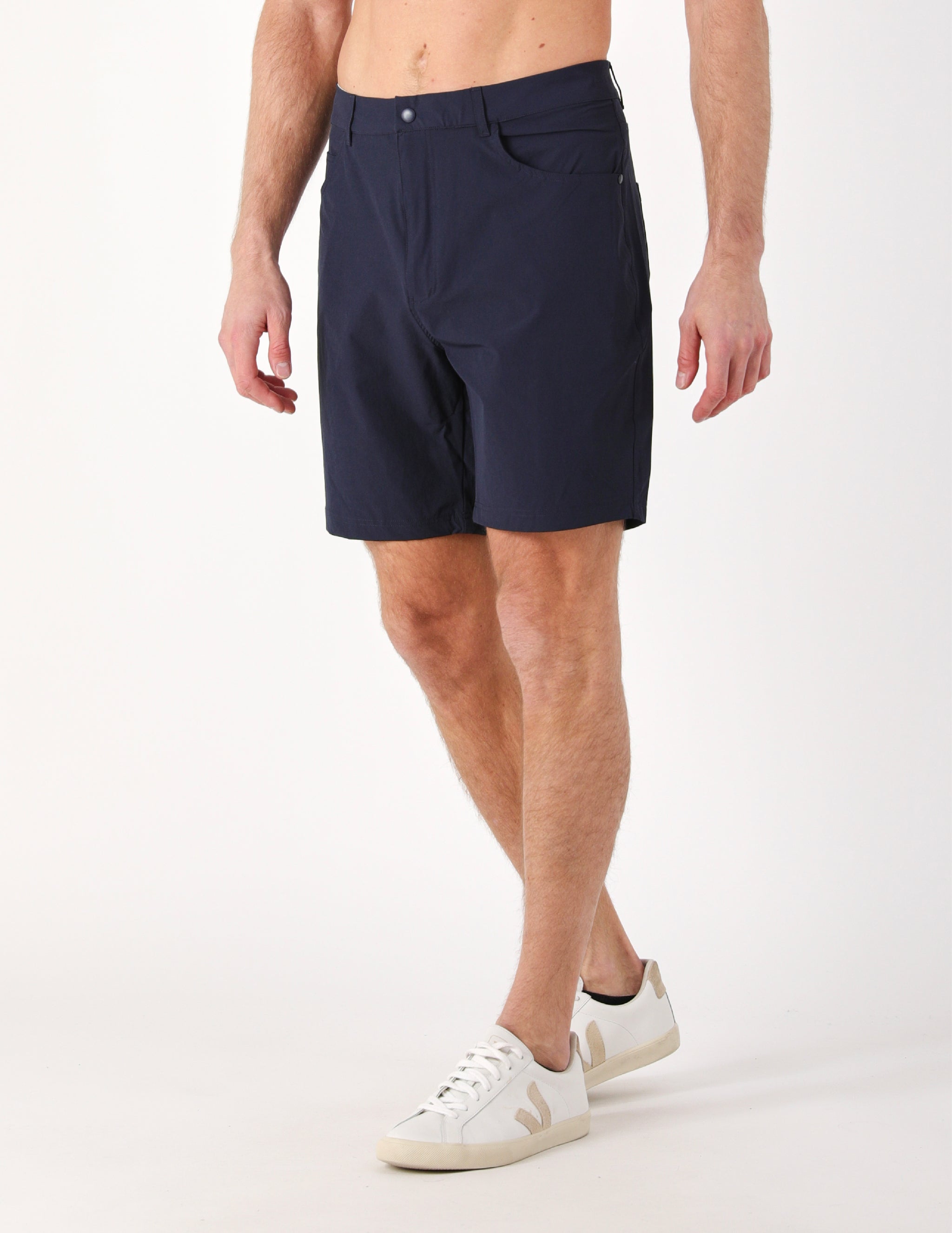 Powertek 5 Pocket Short: Navy Powertek 5 Pocket Short: Navy