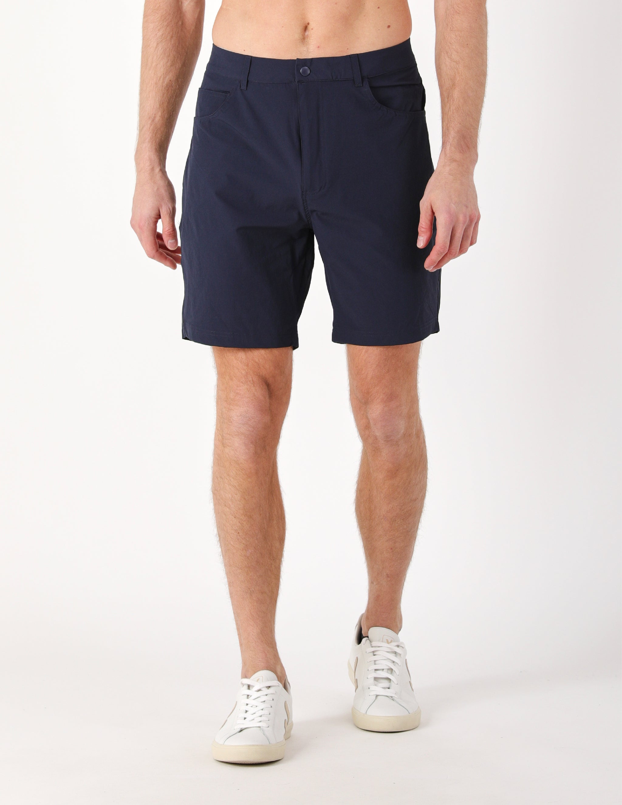 Powertek 5 Pocket Short: Navy Powertek 5 Pocket Short: Navy