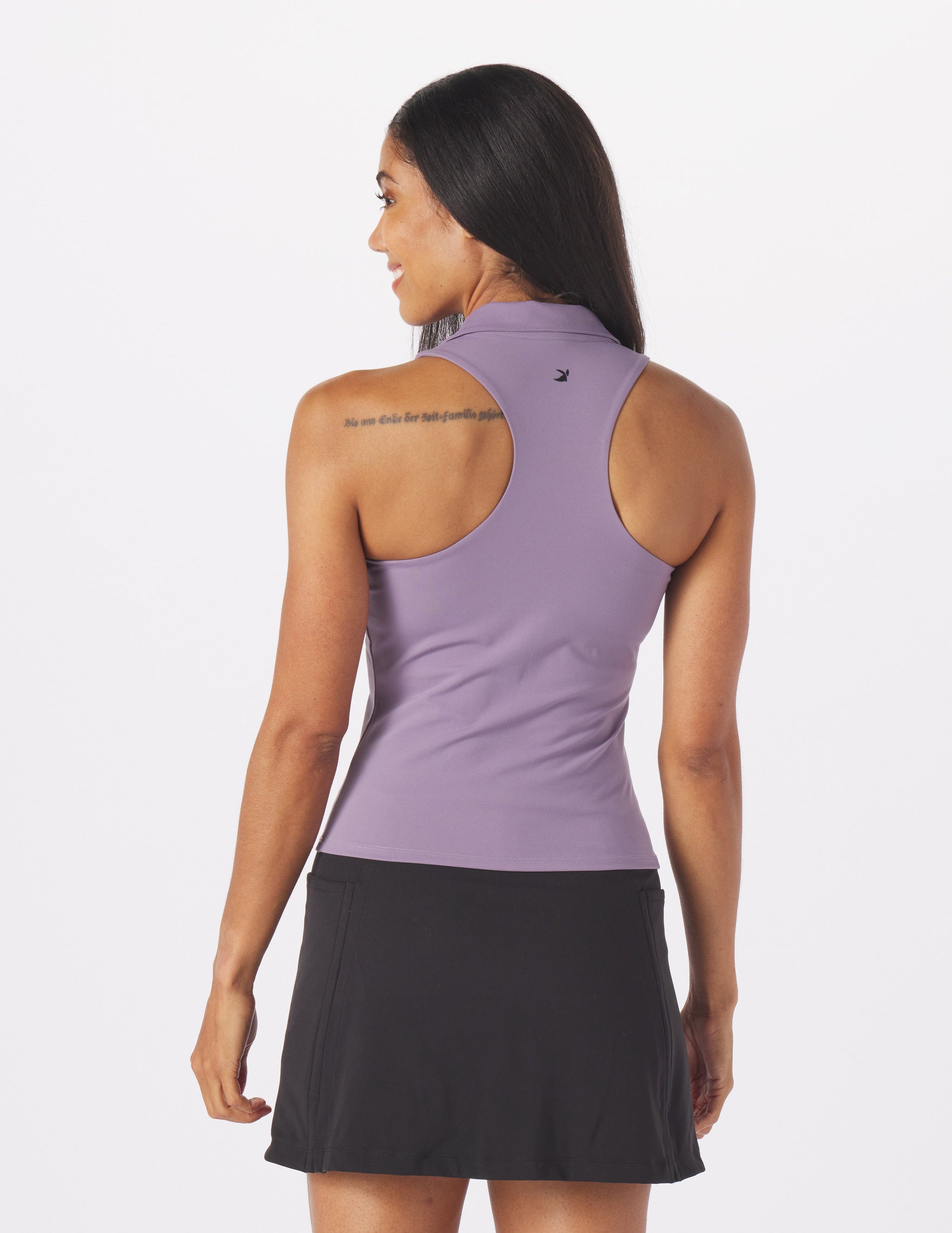 Ace Polo Tank: Amethyst Ace Polo Tank: Amethyst