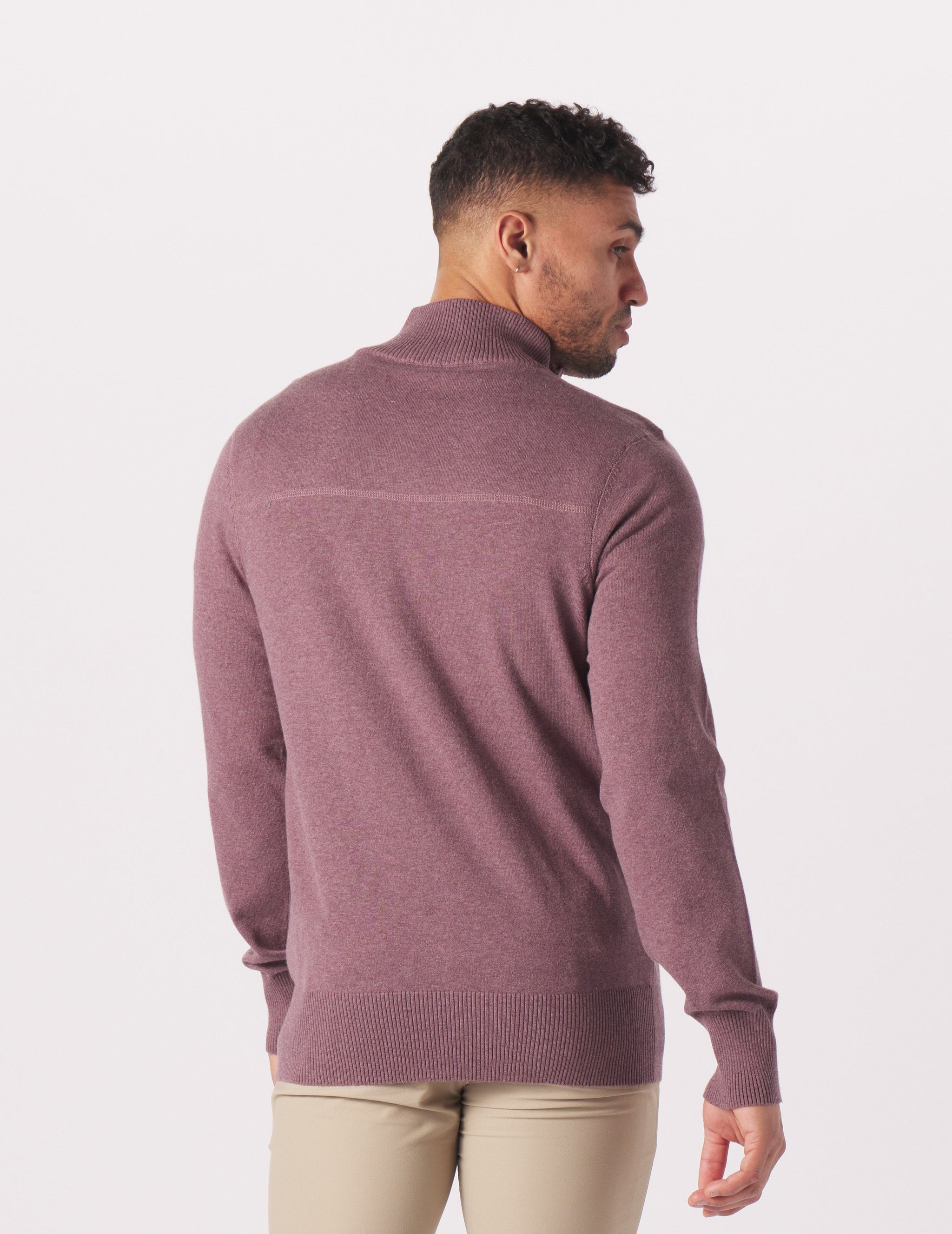 Ace 1/4 Zip: Berry Wine Ace 1/4 Zip: Berry Wine