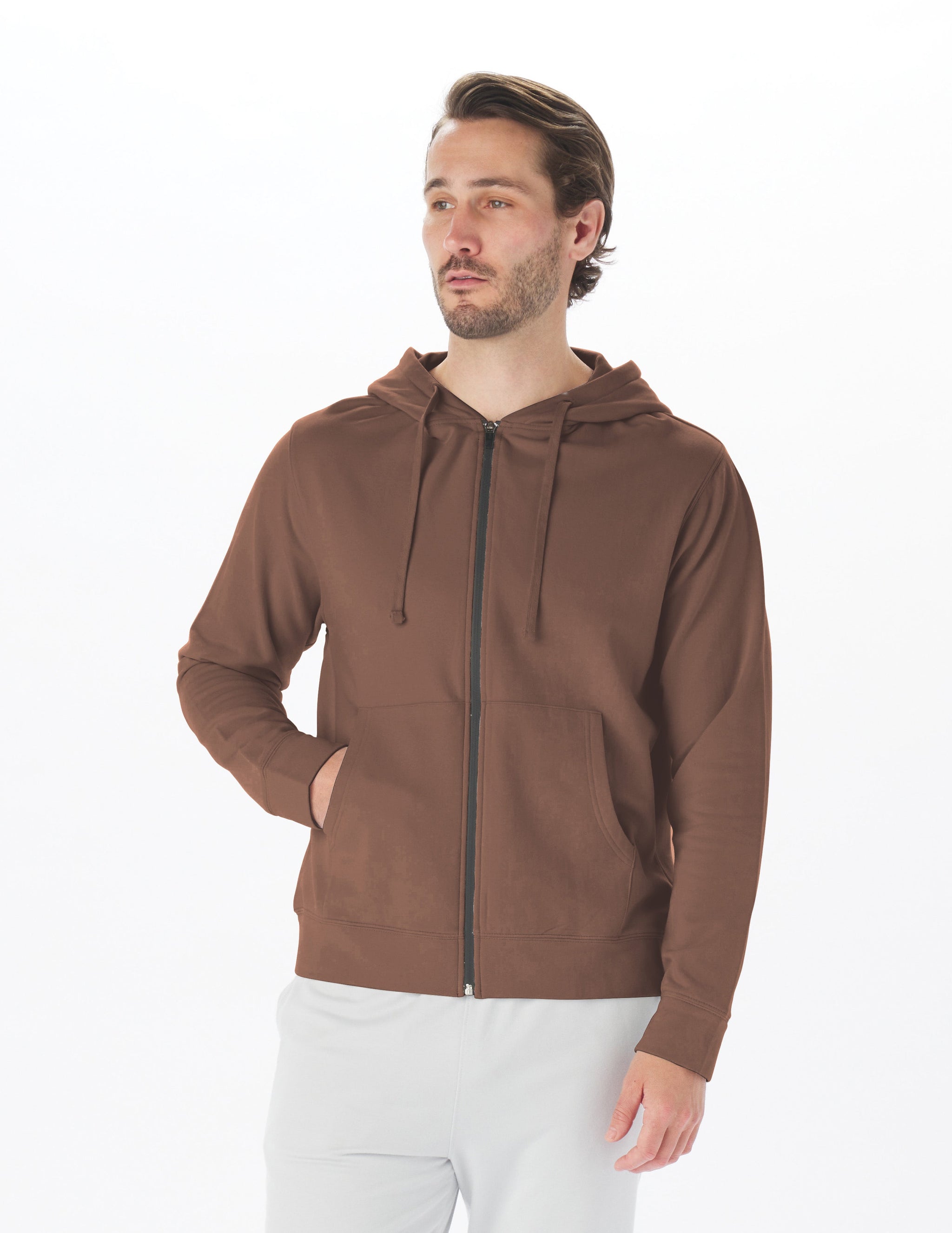 Atlas Full Zip: Espresso Atlas Full Zip: Espresso