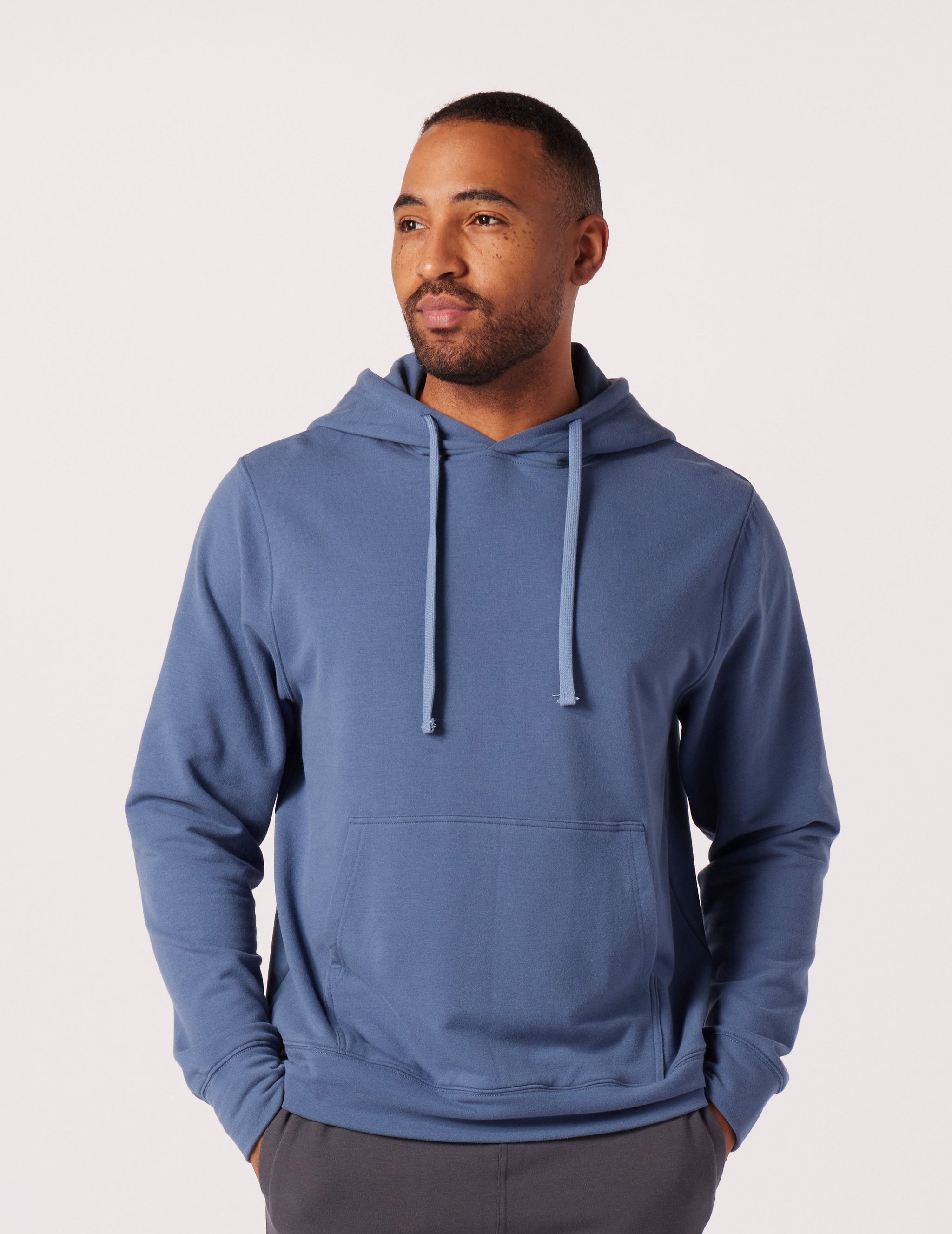 Atlas Hoodie: Washed Blue Atlas Hoodie: Washed Blue