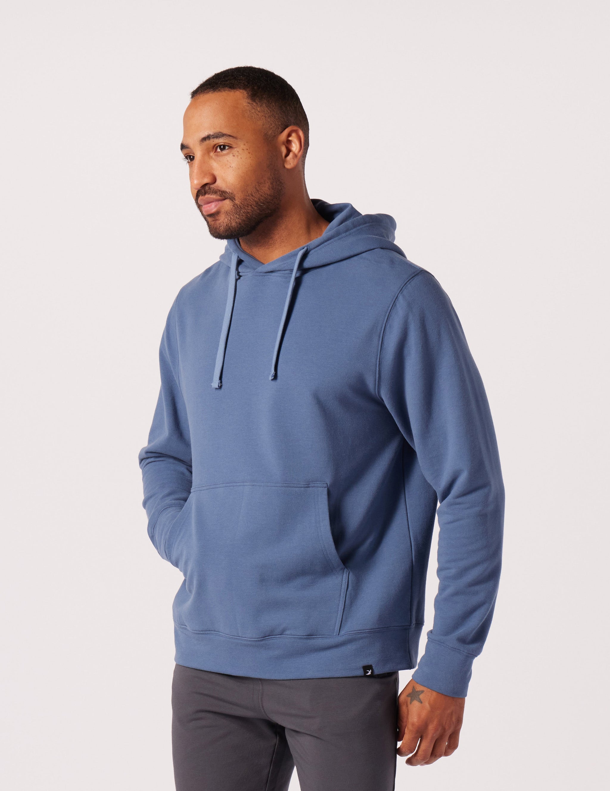 Atlas Hoodie: Washed Blue Atlas Hoodie: Washed Blue