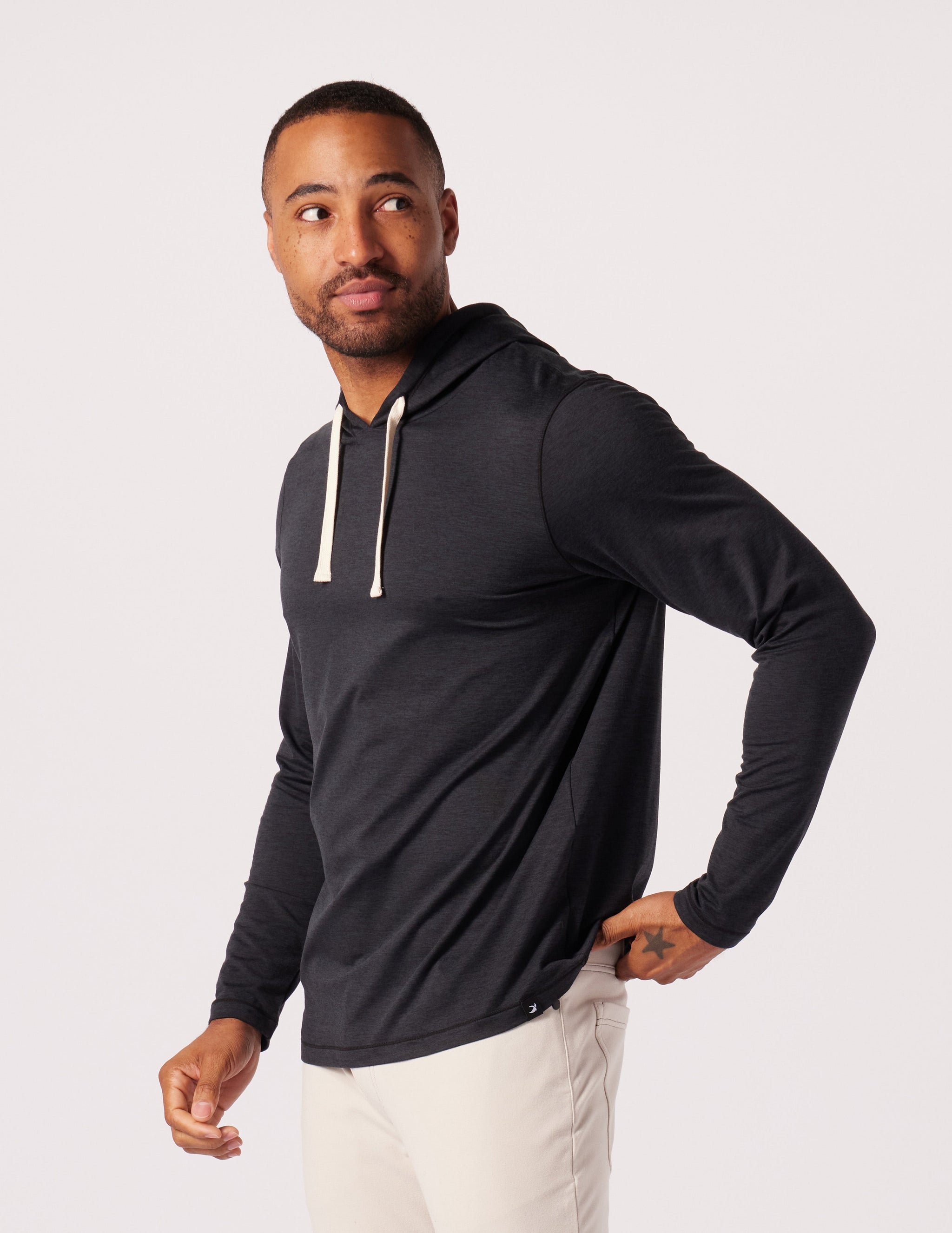 Bedford Hoodie: Black Marble Bedford Hoodie: Black Marble