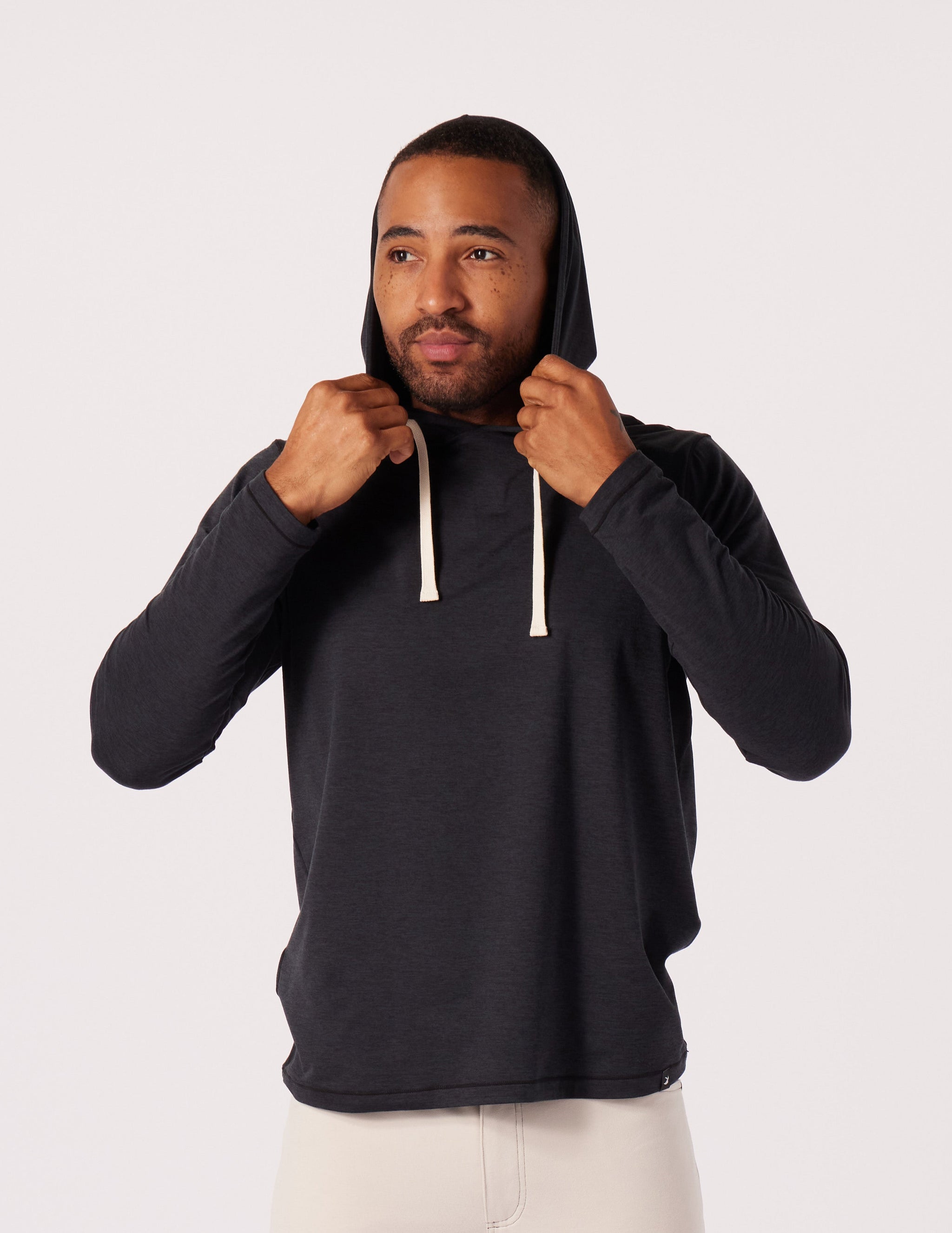 Bedford Hoodie: Black Marble Bedford Hoodie: Black Marble