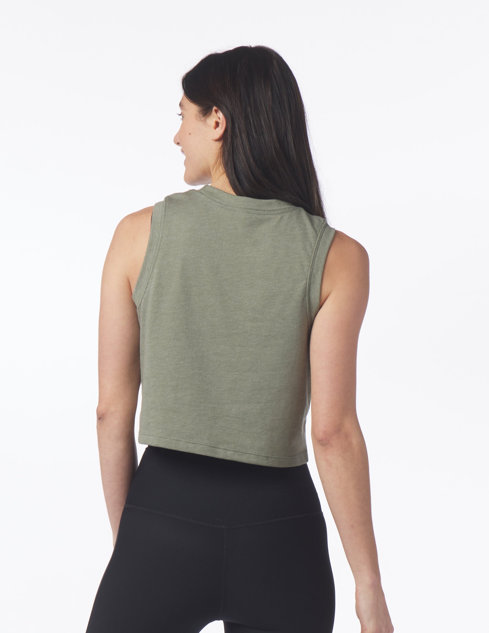 Block Tank: Fern Heather Block Tank: Fern Heather