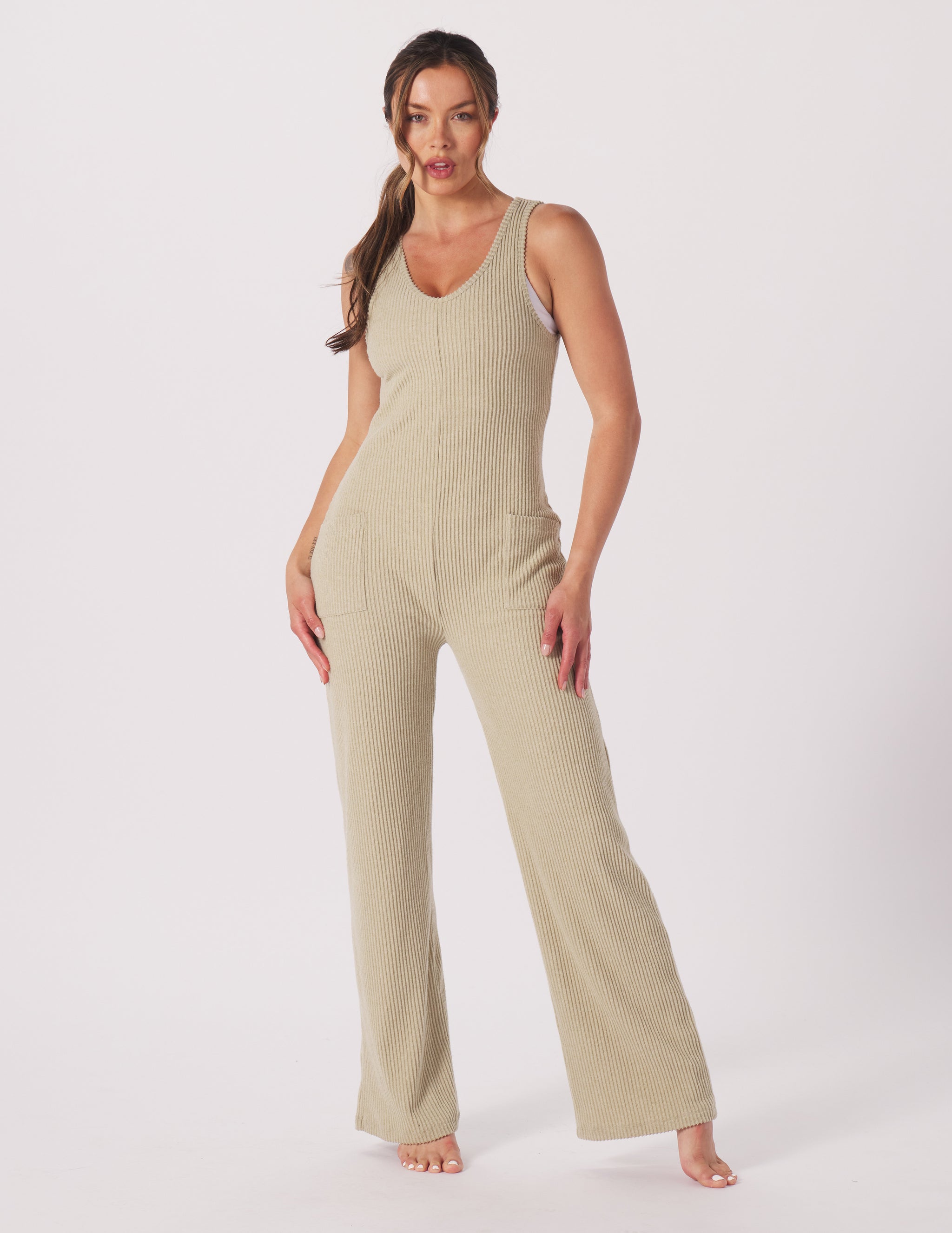 Comfort Jumpsuit: Linen Comfort Jumpsuit: Linen