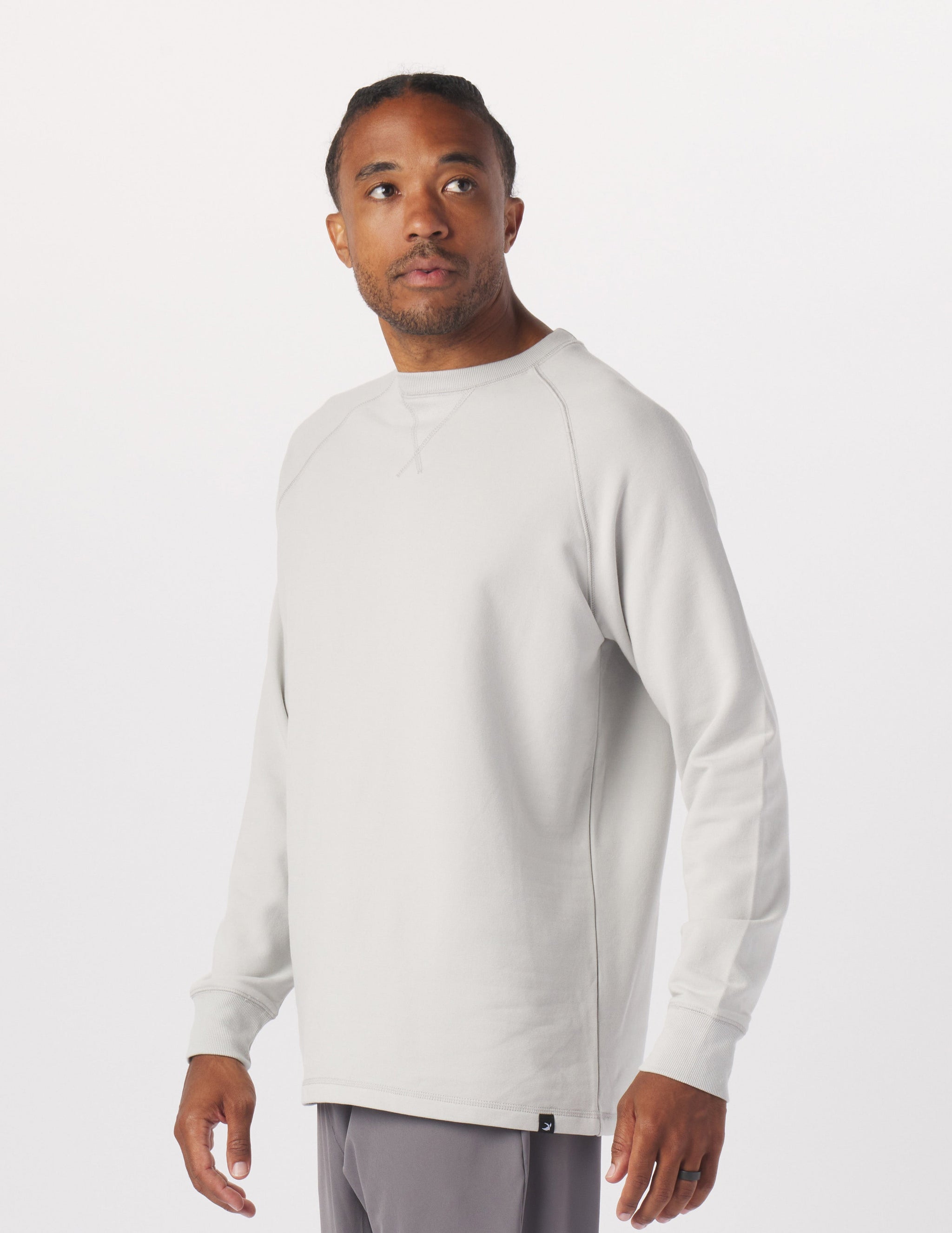 Dakota Crewneck: Ash Grey Dakota Crewneck: Ash Grey
