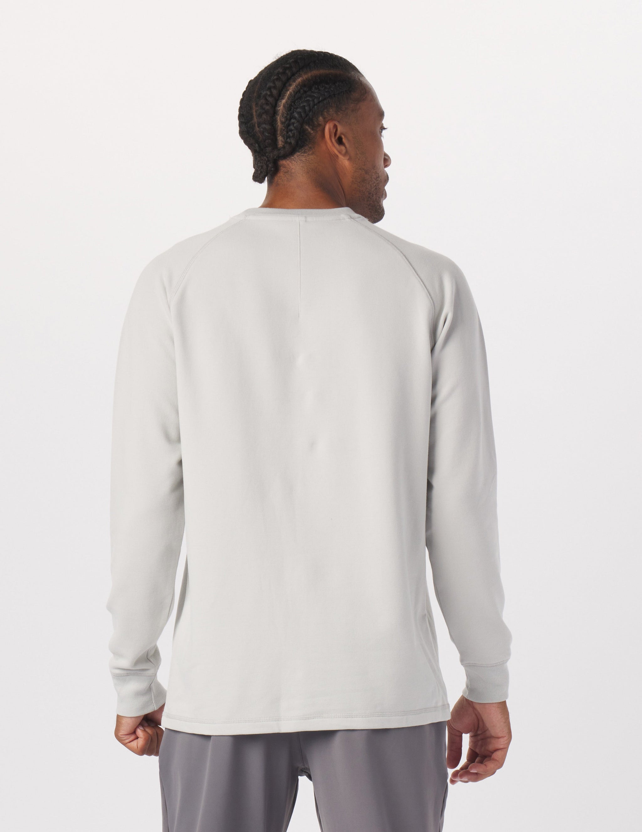Dakota Crewneck: Ash Grey Dakota Crewneck: Ash Grey