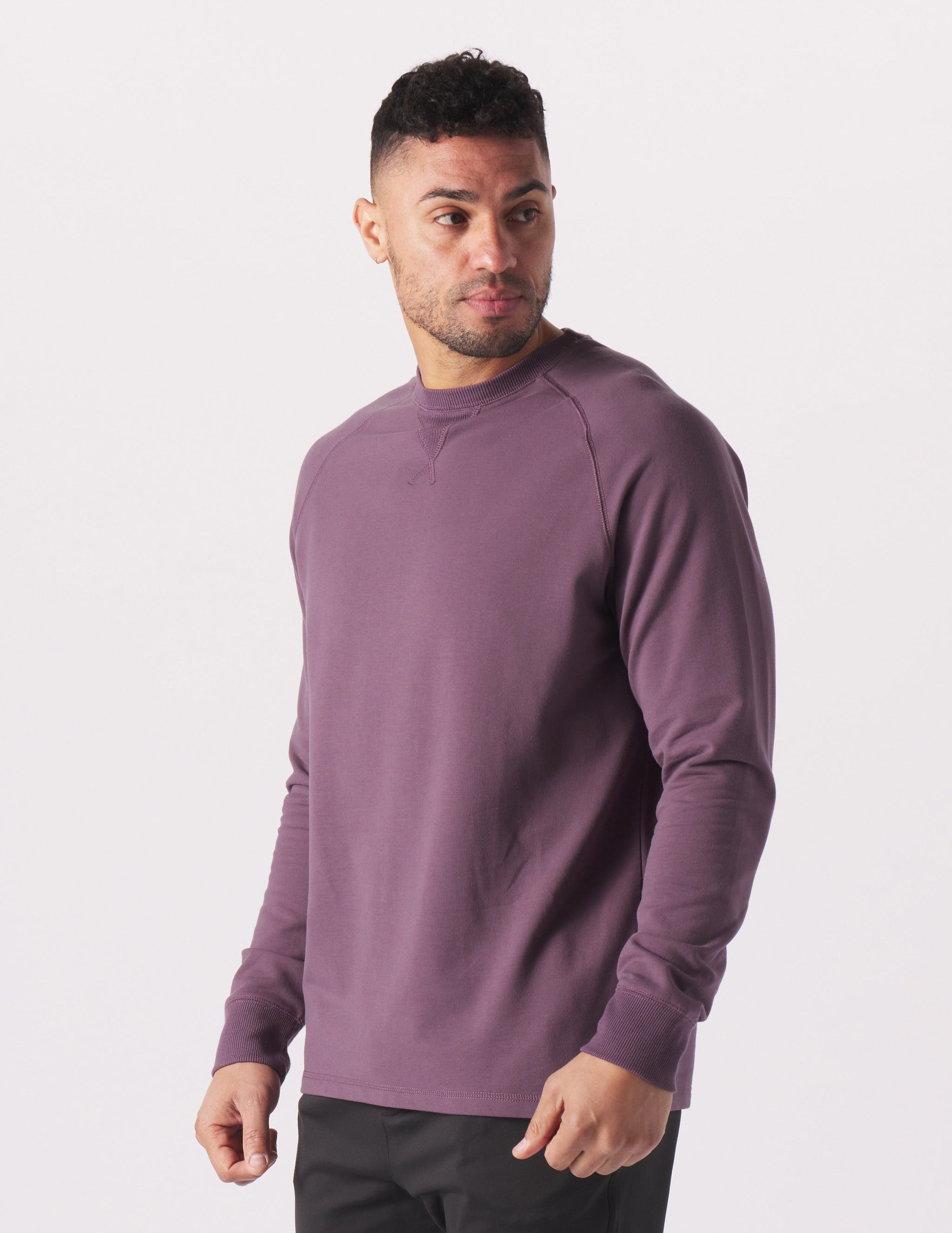 Dakota Crewneck: Berry Wine Dakota Crewneck: Berry Wine