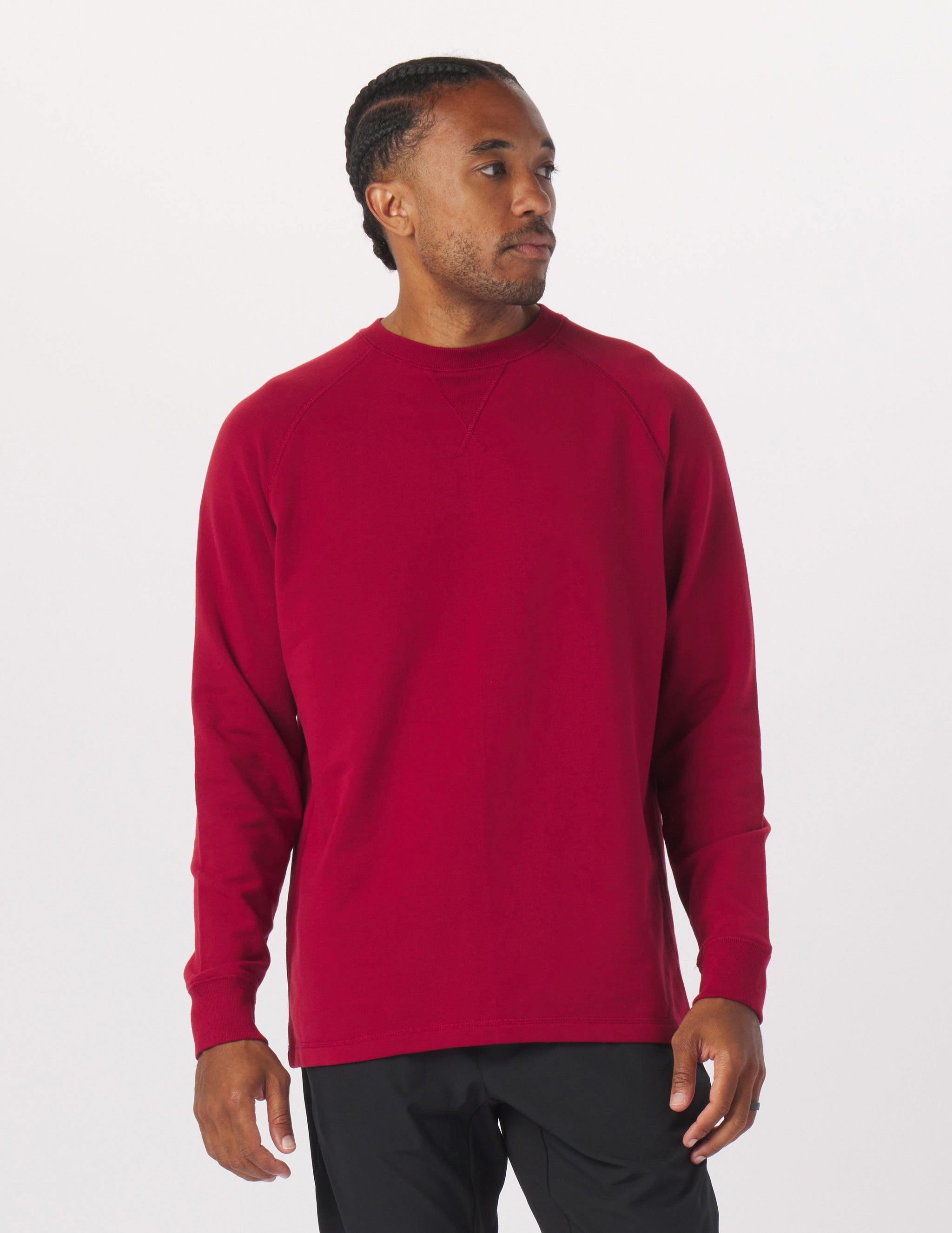 Dakota Crewneck: Cardinal Dakota Crewneck: Cardinal