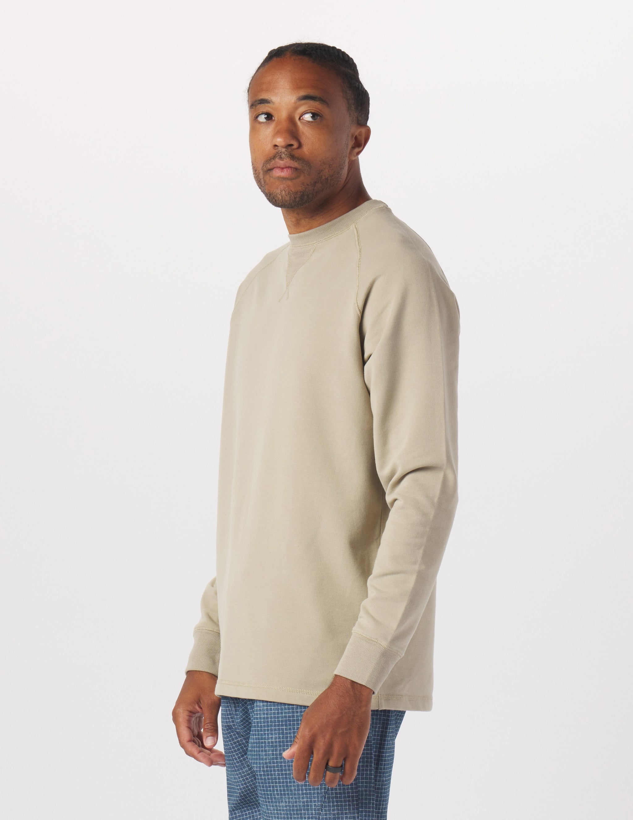 Dakota Crewneck: Linen Dakota Crewneck: Linen