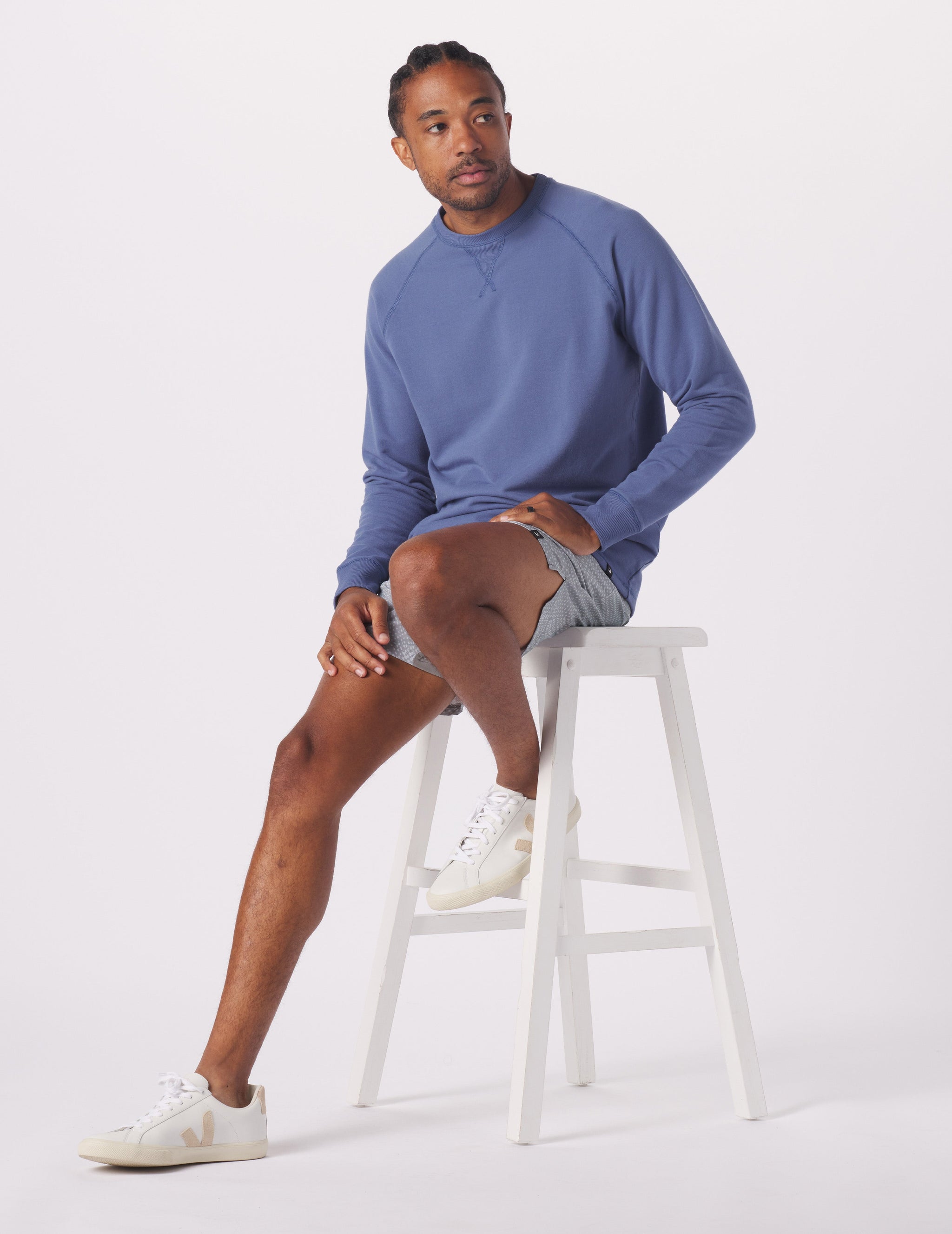 Dakota Crewneck: Lunar Sky Dakota Crewneck: Lunar Sky