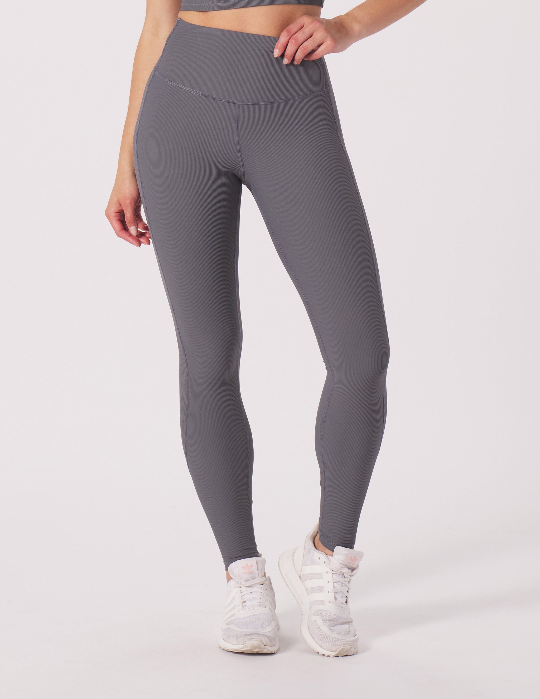 Directional Legging: Carbon Directional Legging: Carbon
