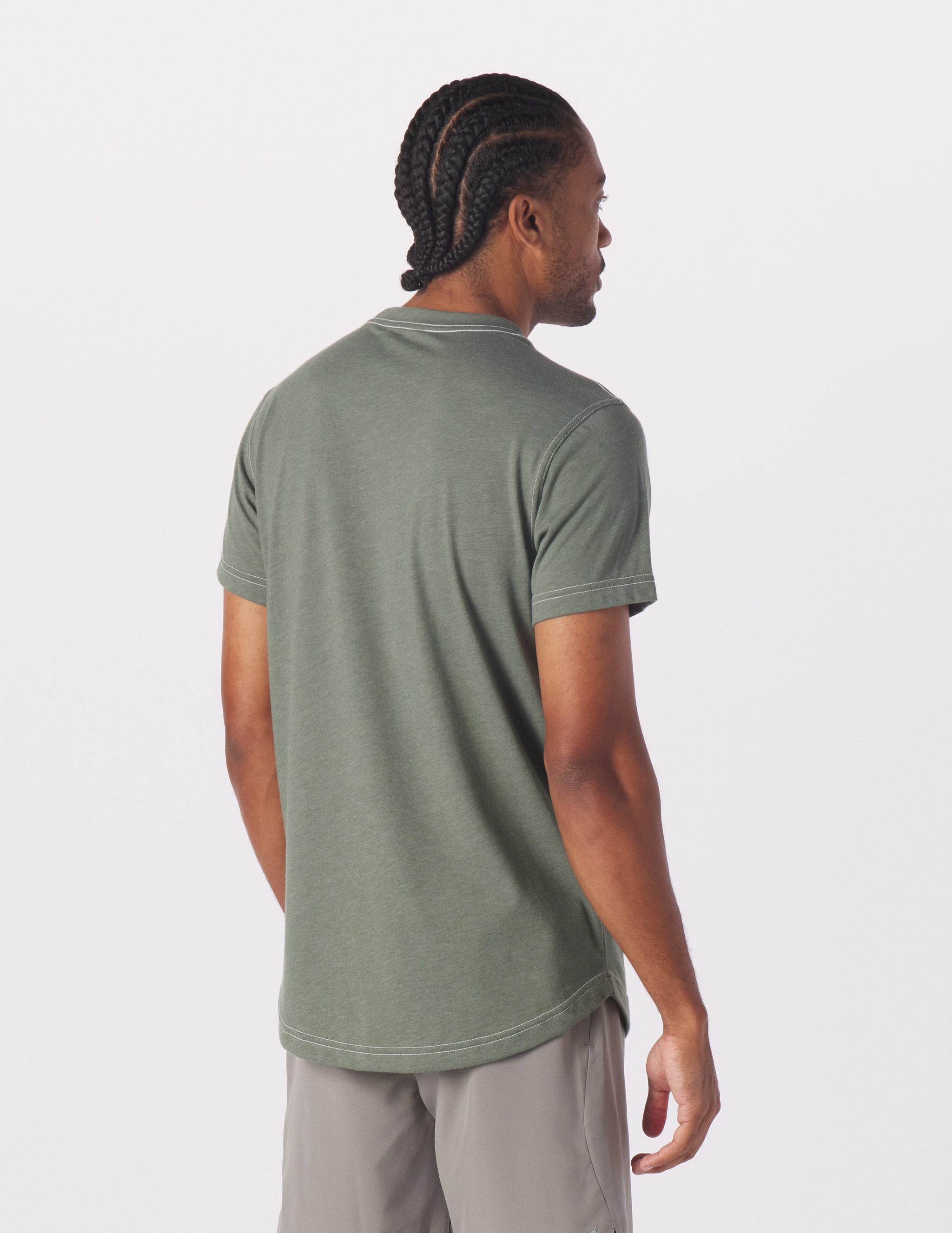 Do No Harm Tee: Ocean Moss Heather Do No Harm Tee: Ocean Moss Heather