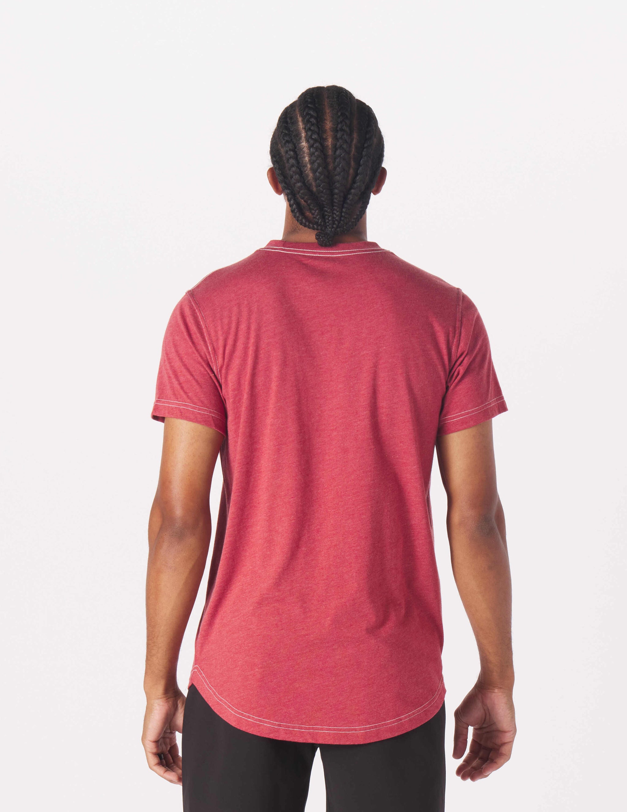 Do No Harm Tee: Cardinal Heather Do No Harm Tee: Cardinal Heather