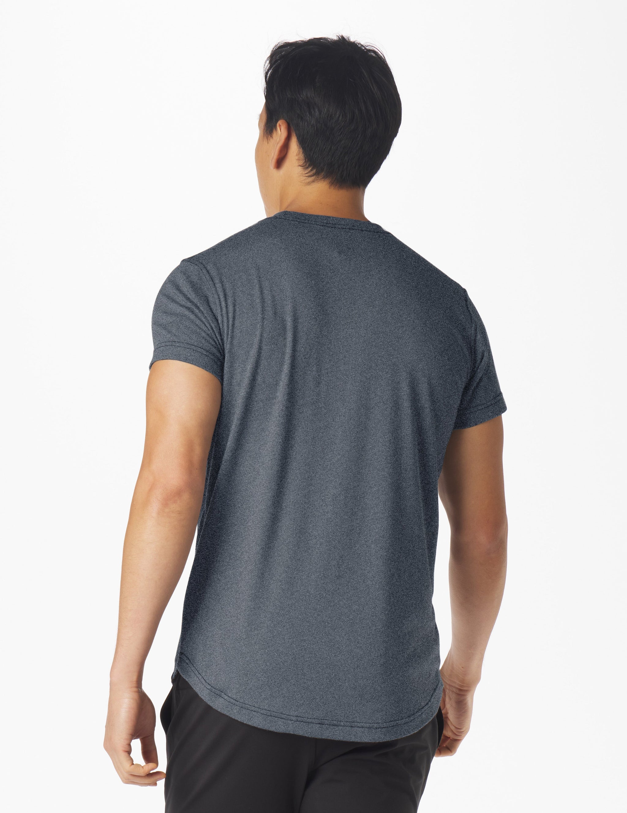 Do No Harm Tee: Steel Blue Heather Do No Harm Tee: Steel Blue Heather