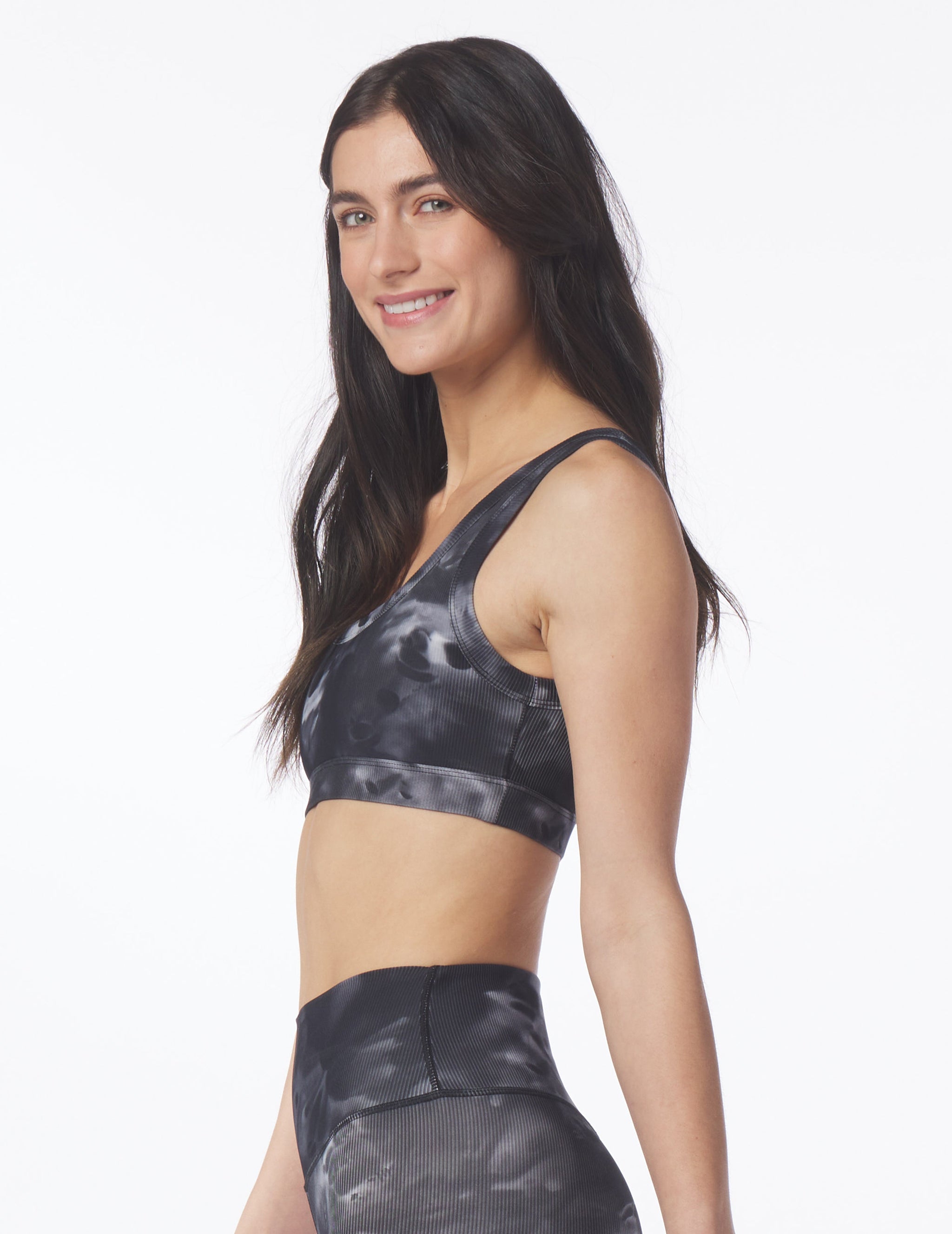 Ease Bra: Black Lava Dye Ease Bra: Black Lava Dye