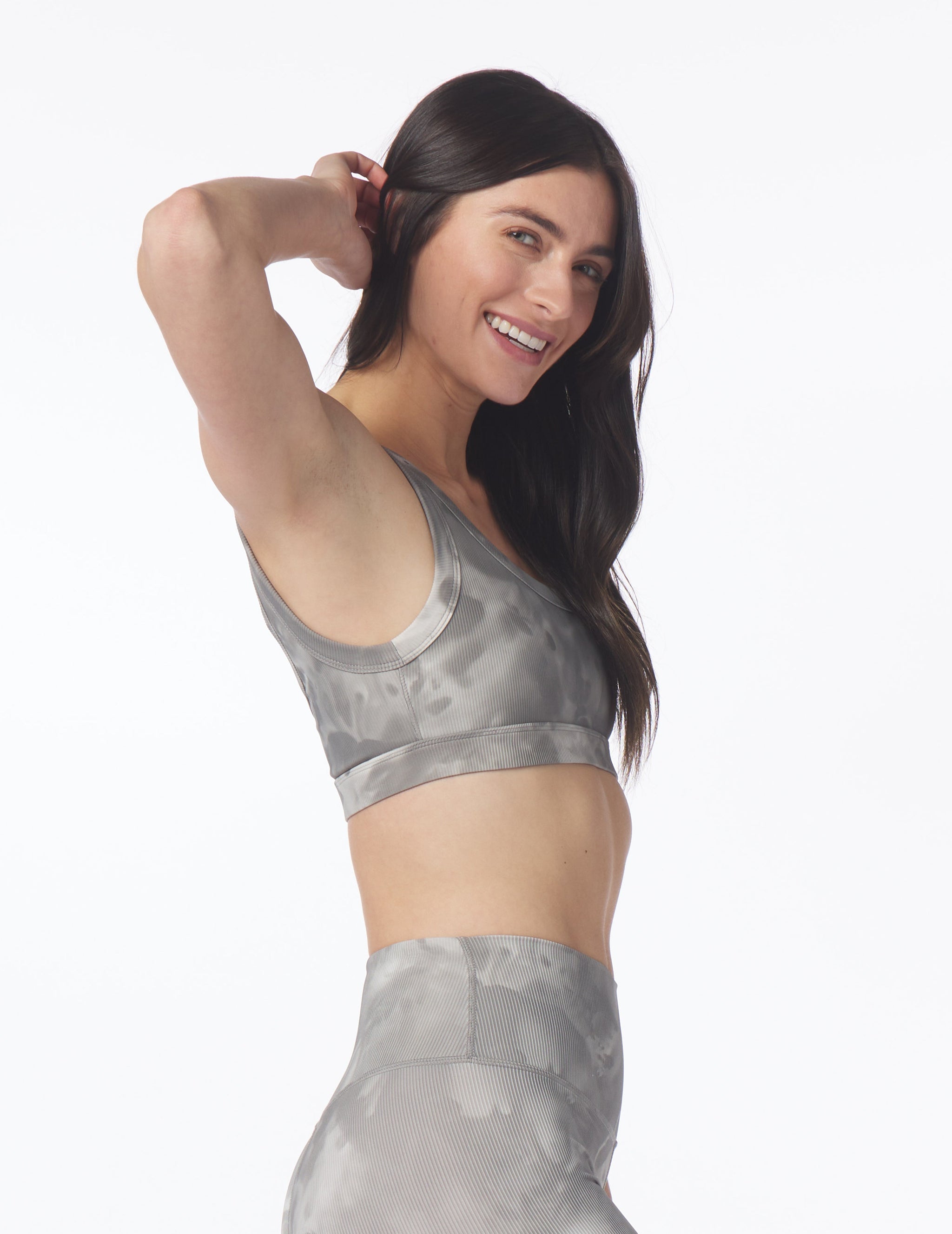 Ease Bra: Silver Fog Lava Dye Ease Bra: Silver Fog Lava Dye
