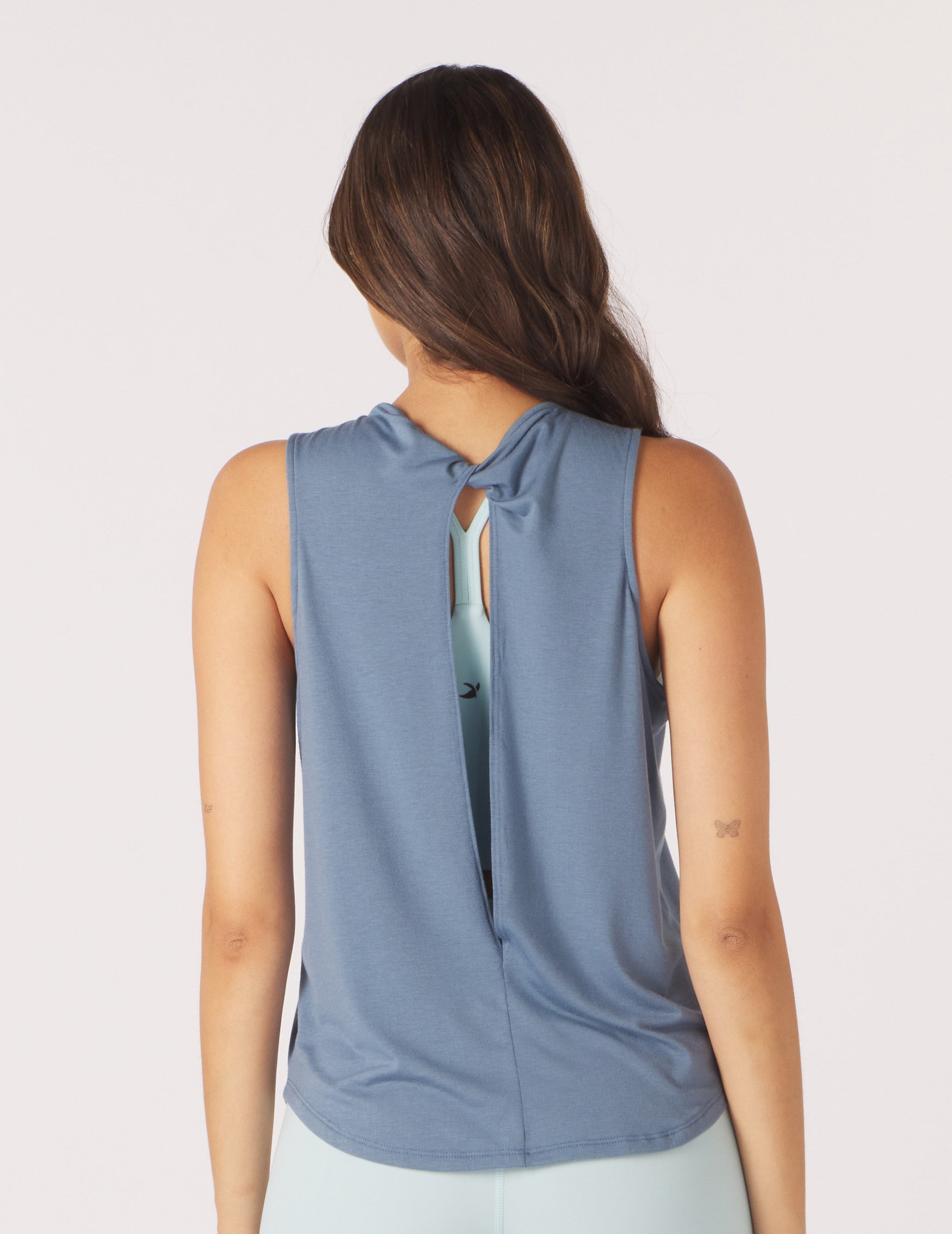 Evolve Tank: Washed Blue Evolve Tank: Washed Blue