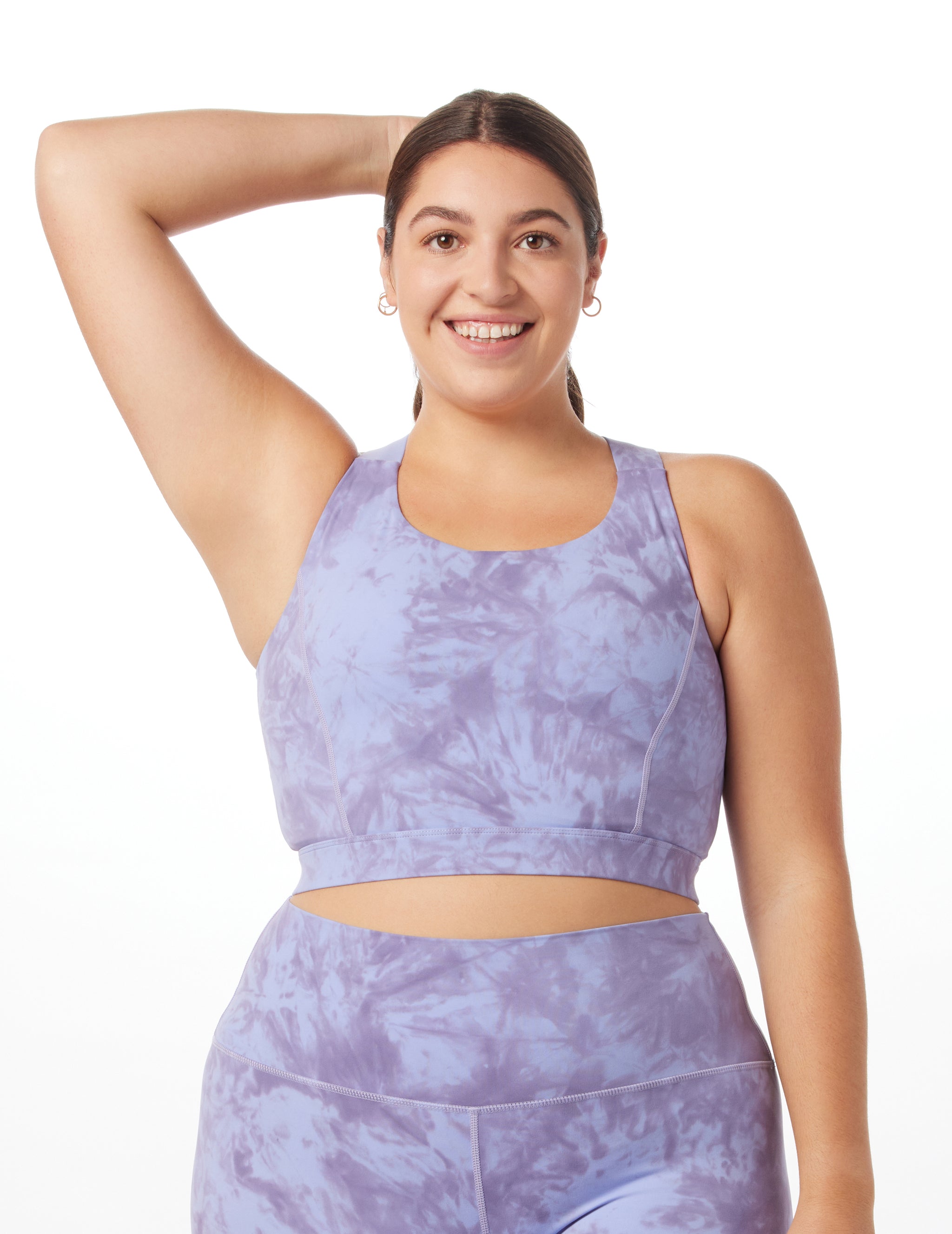 Full Force Bra: Lilac Tie-Dye Full Force Bra: Lilac Tie-Dye