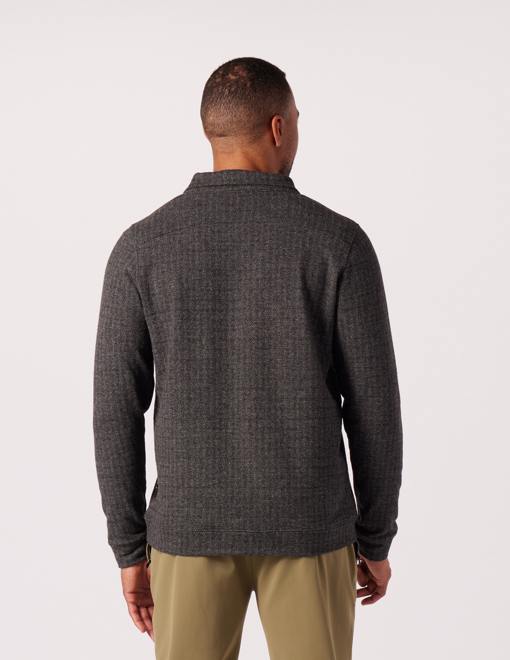 Fletcher 1/4 Zip: Black Fletcher 1/4 Zip: Black