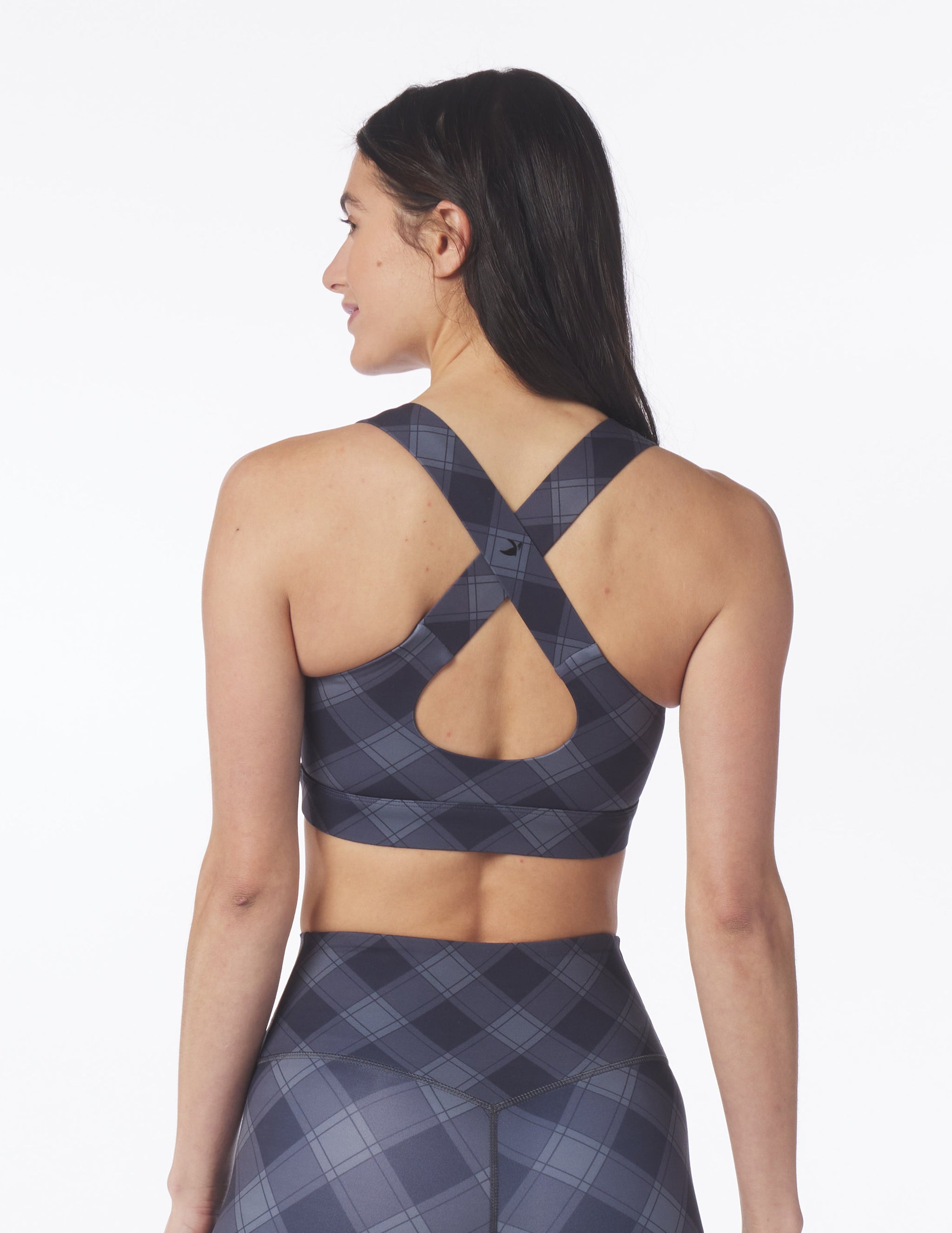 Full Force Bra: Black Buffalo Plaid Full Force Bra: Black Buffalo Plaid