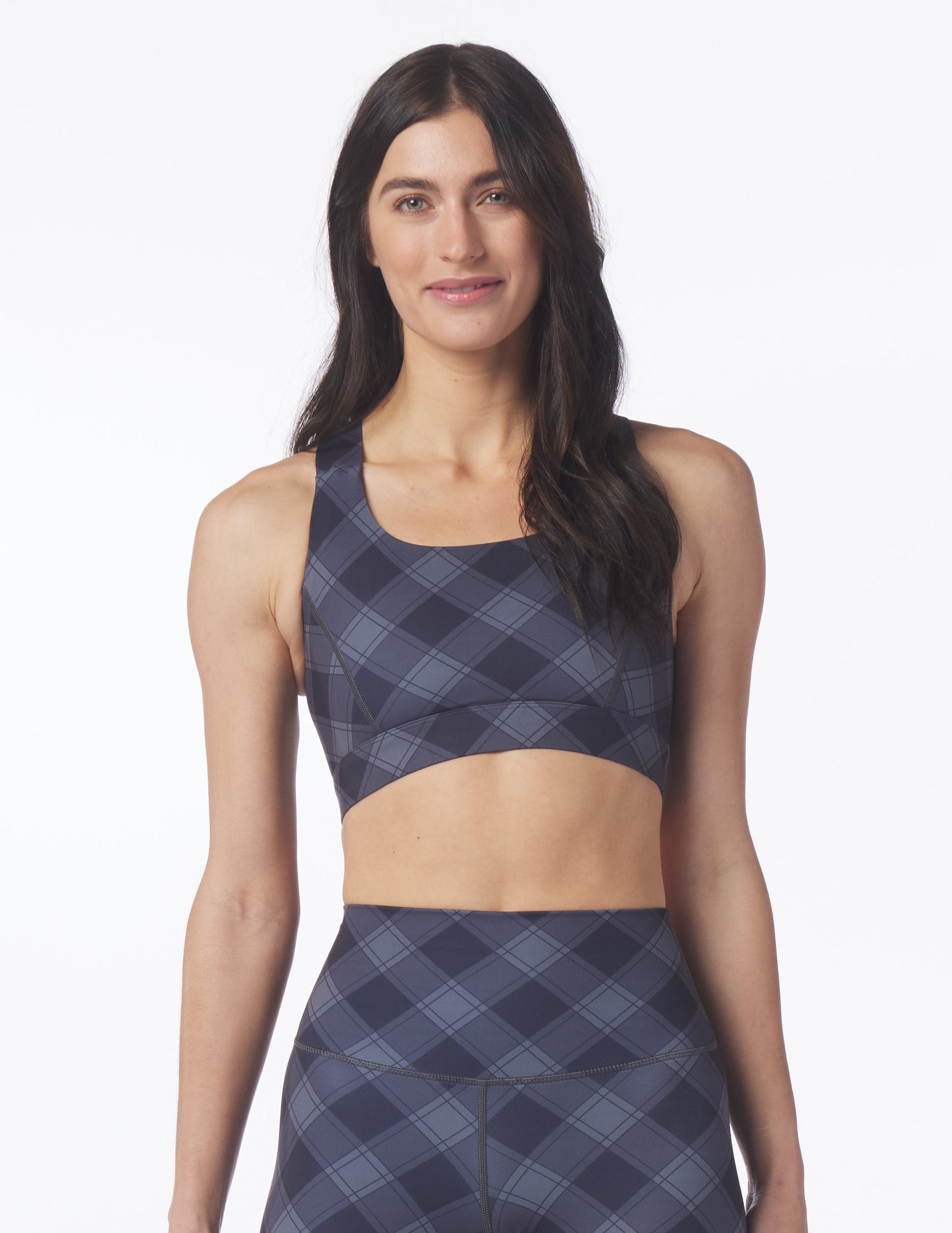 Full Force Bra: Black Buffalo Plaid Full Force Bra: Black Buffalo Plaid