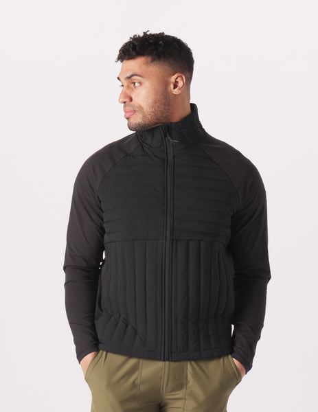 Mens hybrid puffer jacket online