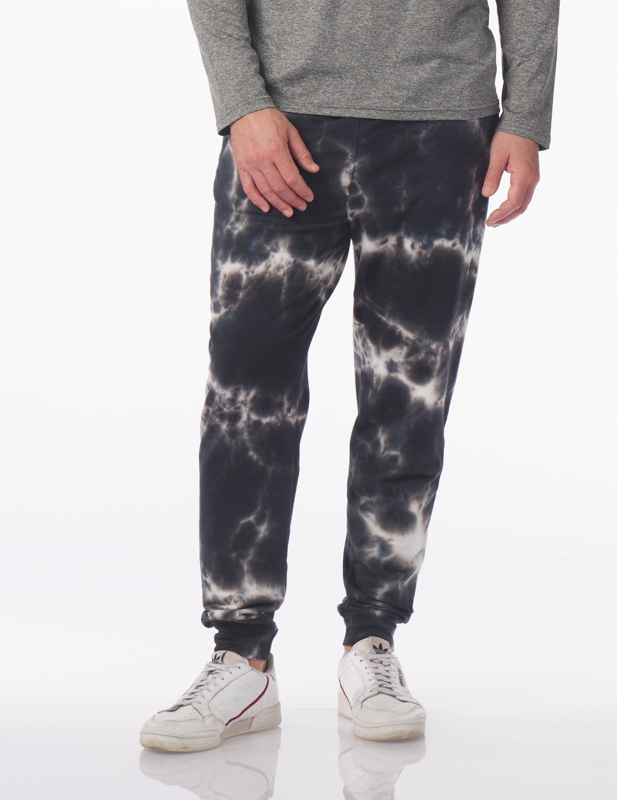 Juniper Jogger: Black Blur Dye Juniper Jogger: Black Blur Dye