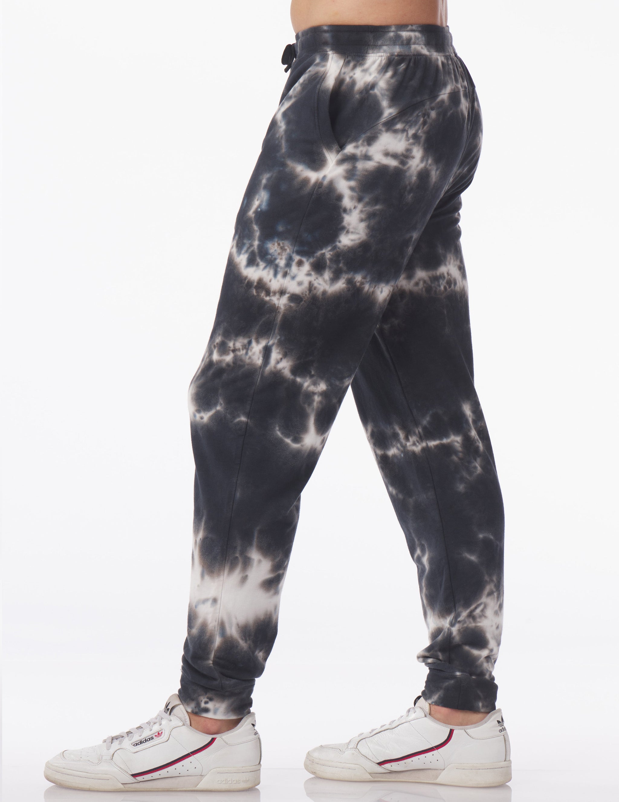 Juniper Jogger: Black Blur Dye Juniper Jogger: Black Blur Dye