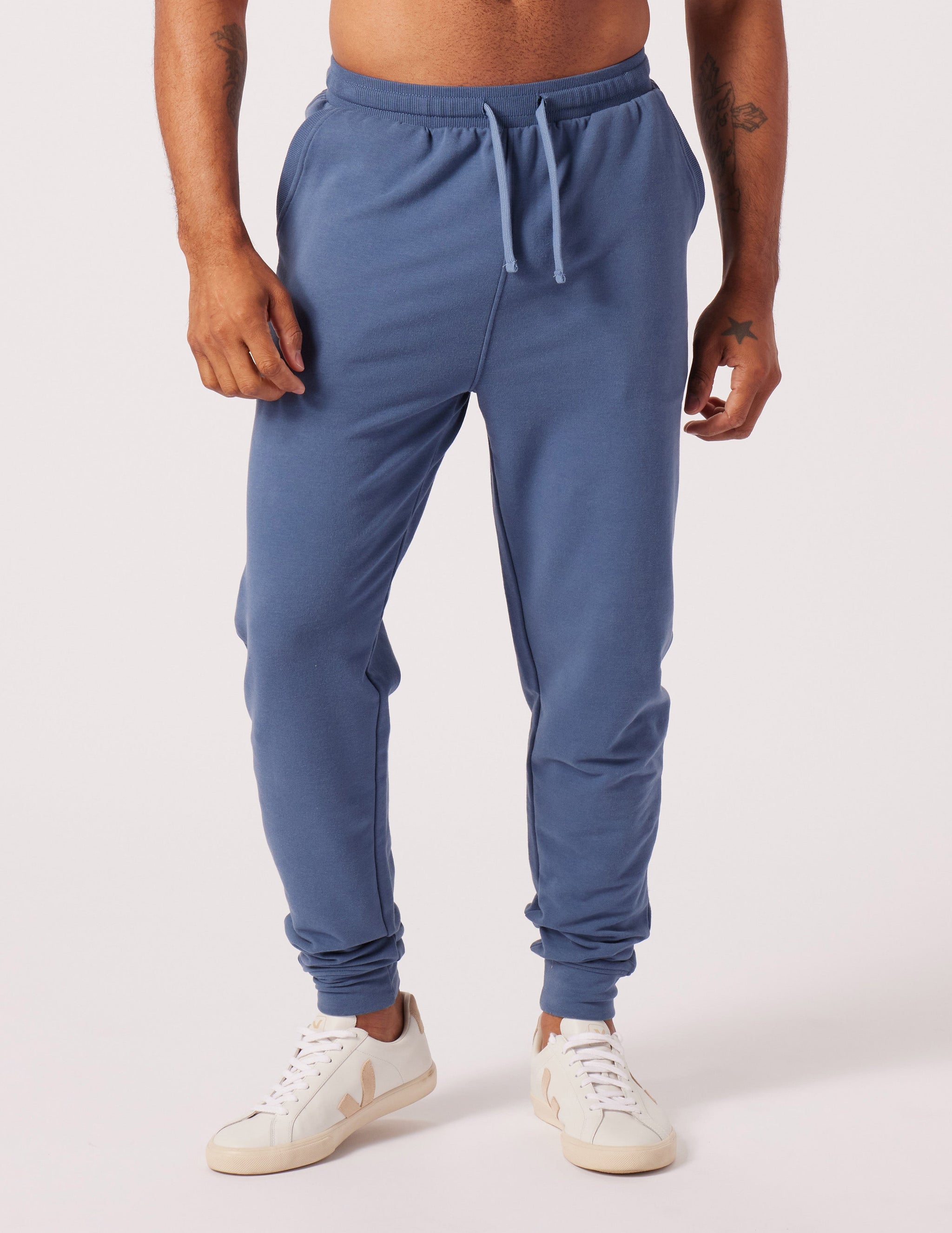 Juniper Jogger: Washed Blue Juniper Jogger: Washed Blue