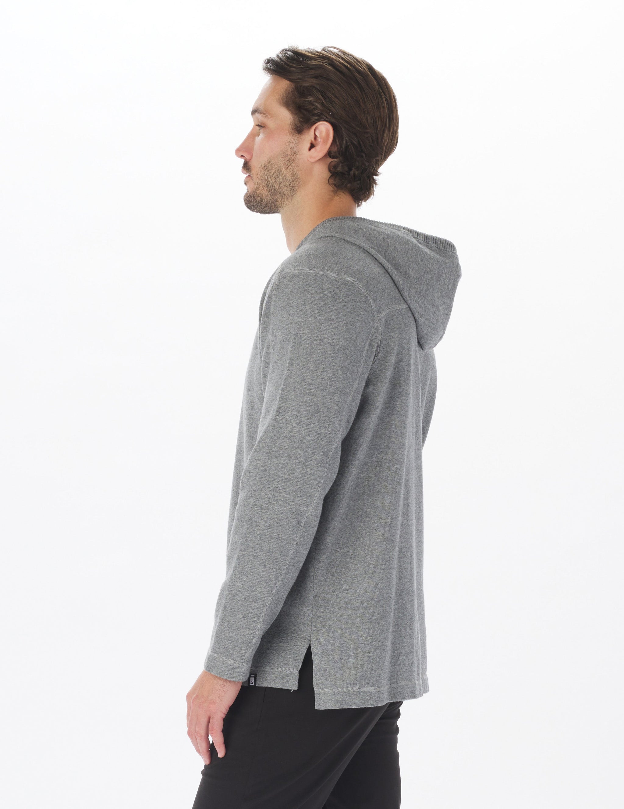 Ace Hooded Sweater: Smoke Grey Ace Hooded Sweater: Smoke Grey