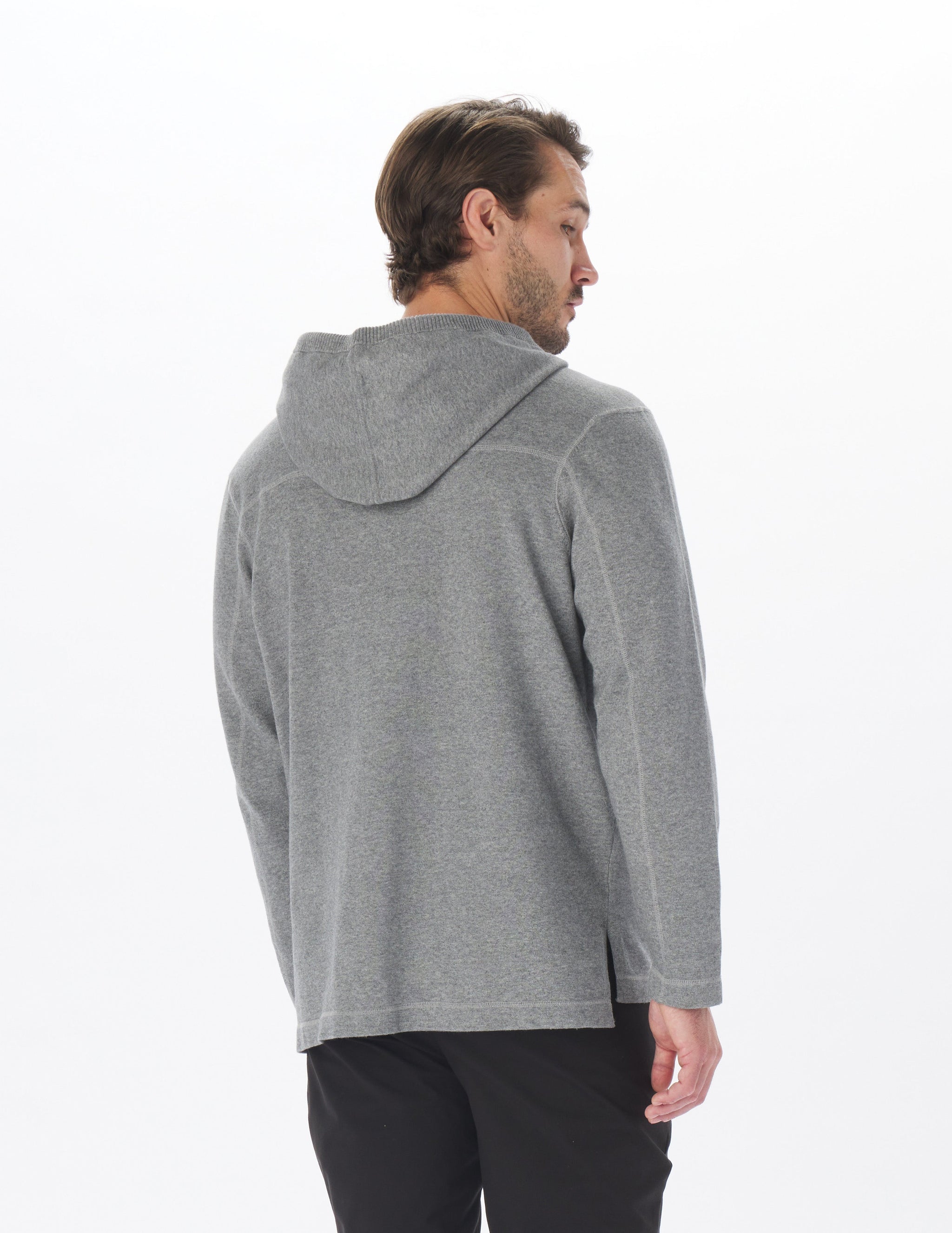 Ace Hooded Sweater: Smoke Grey Ace Hooded Sweater: Smoke Grey