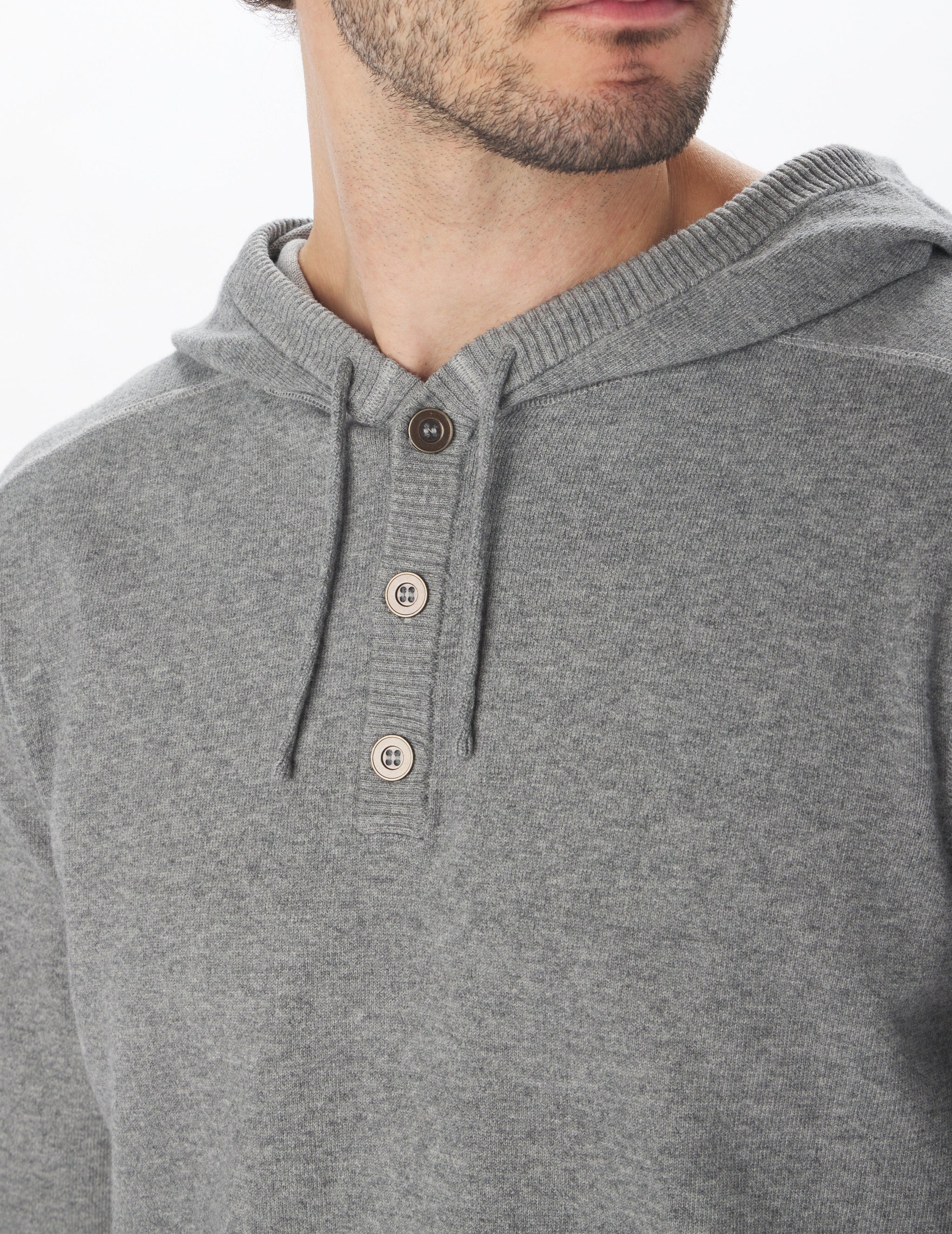 Ace Hooded Sweater: Smoke Grey Ace Hooded Sweater: Smoke Grey