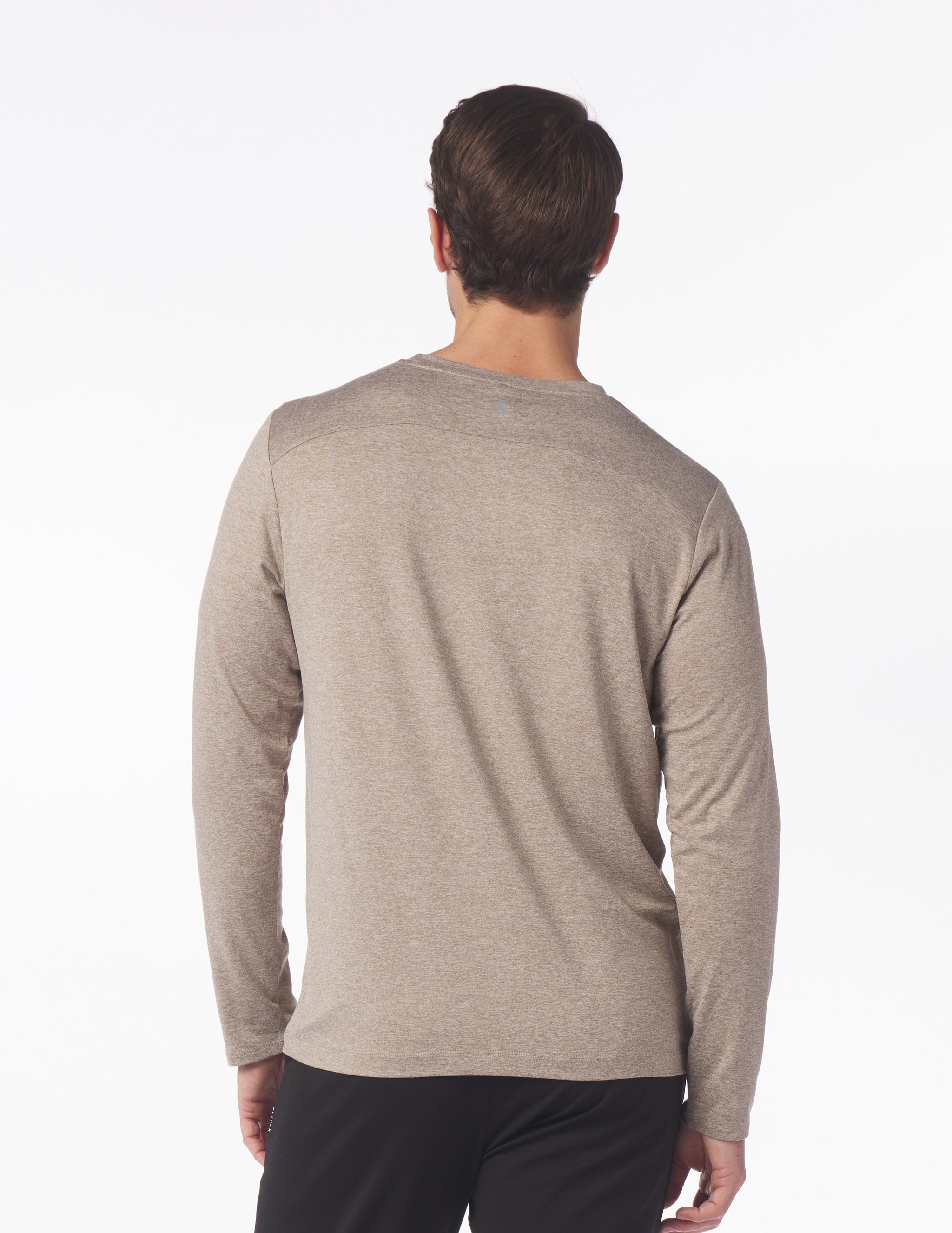 Salton Long Sleeve: Mocha Heather Salton Long Sleeve: Mocha Heather