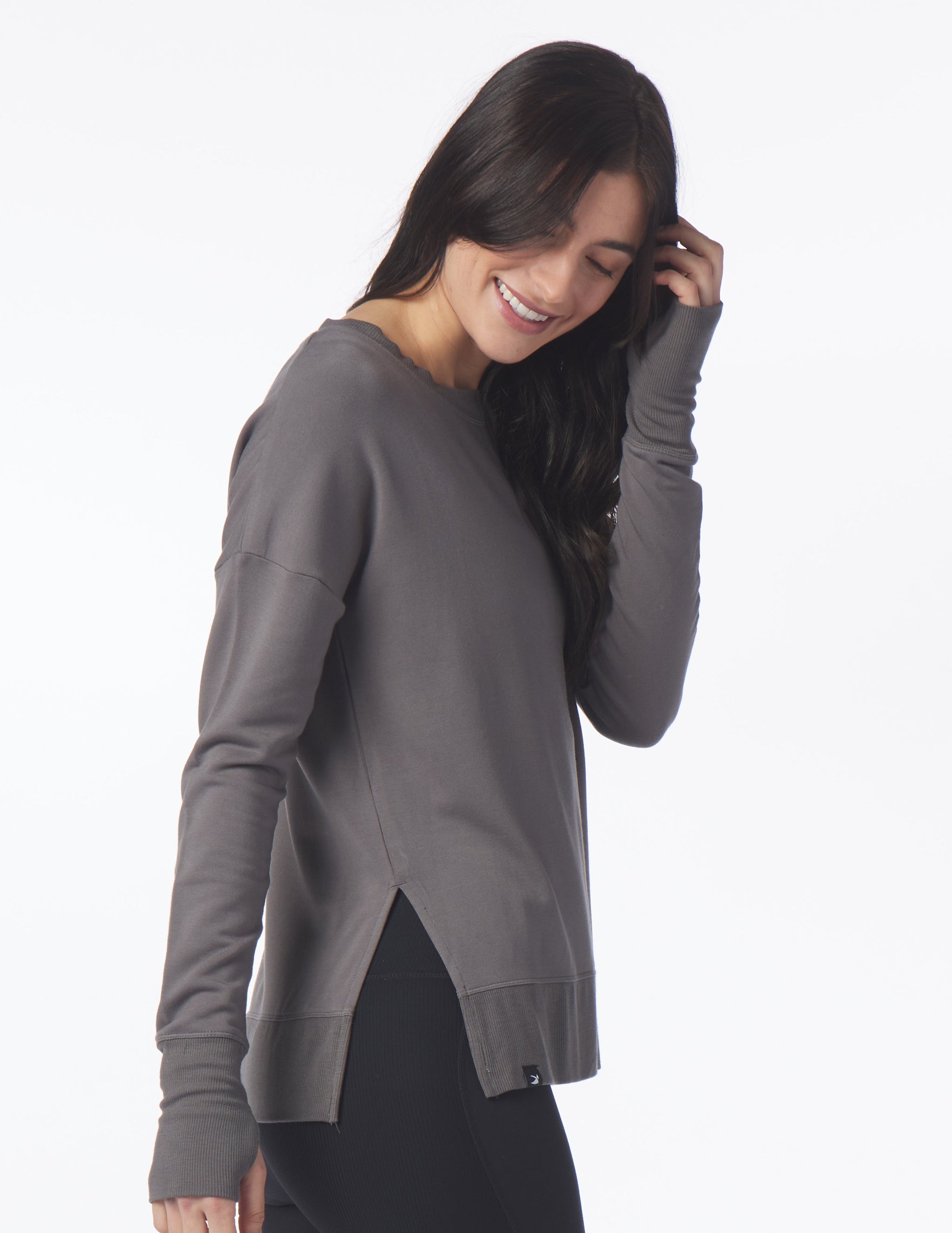 Lounge Long Sleeve: Silver Fog Lounge Long Sleeve: Silver Fog