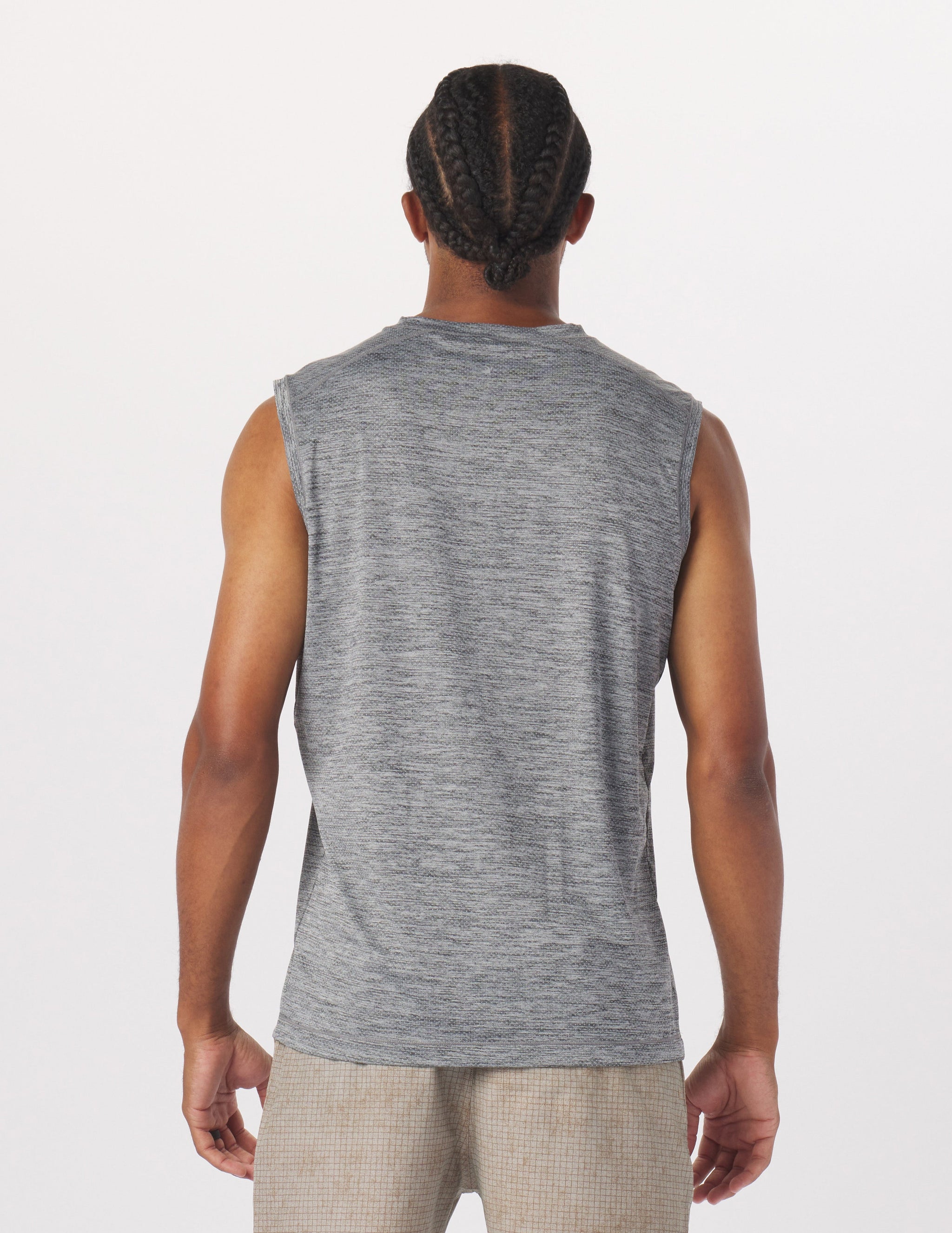 Motivator Sleeveless Tee: Black Motivator Sleeveless Tee: Black