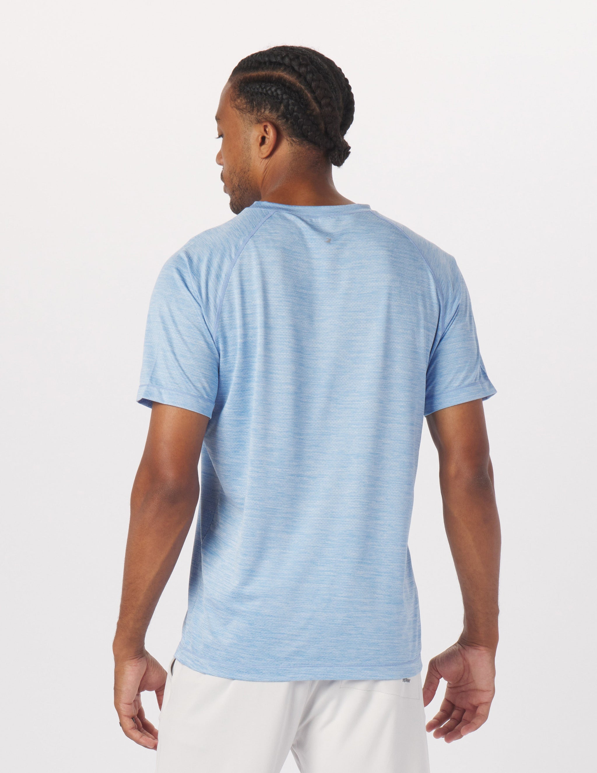 Motivator Raglan Tee: Ice Blue Motivator Raglan Tee: Ice Blue