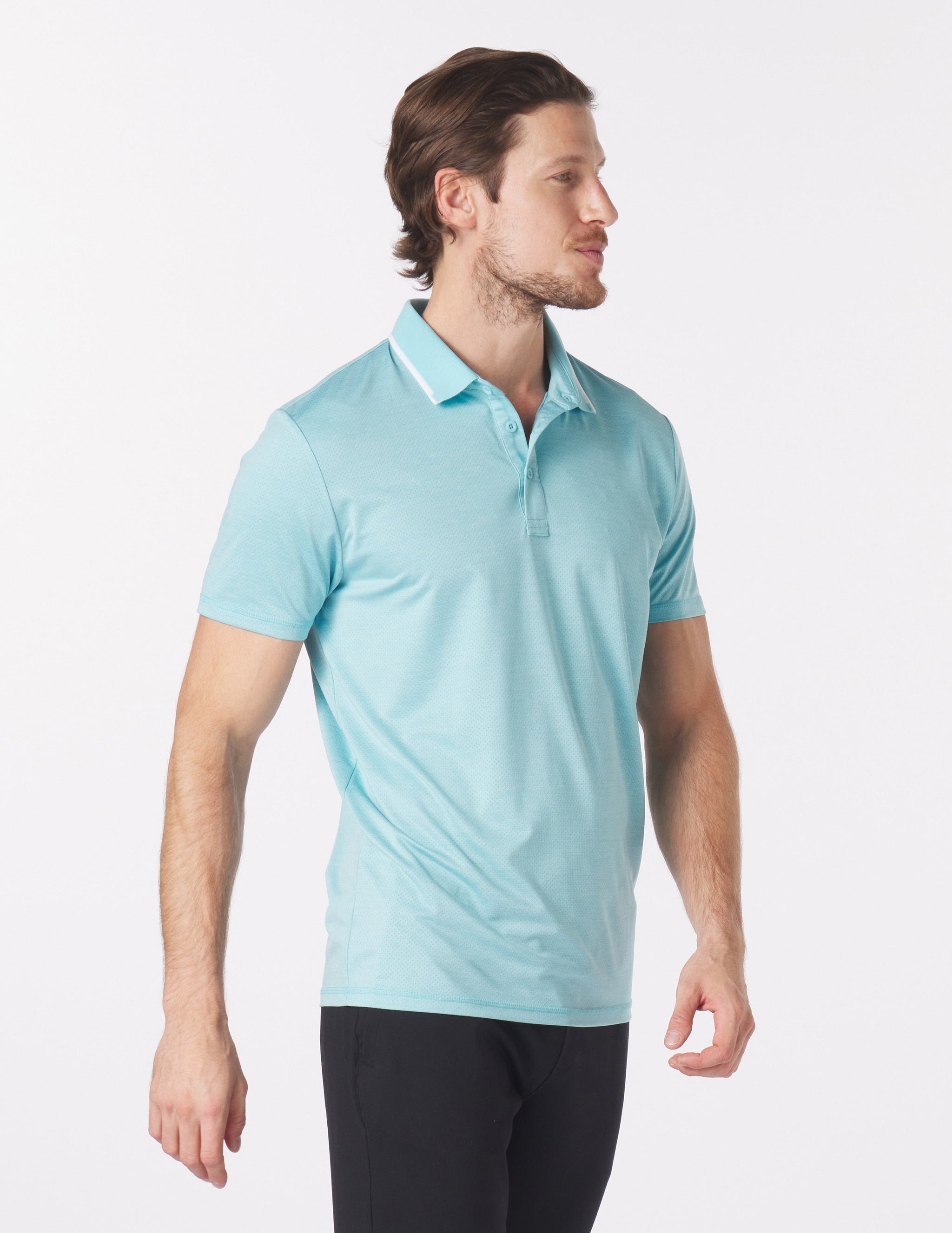 Power Fade Polo: Hydrangea Power Fade Polo: Hydrangea