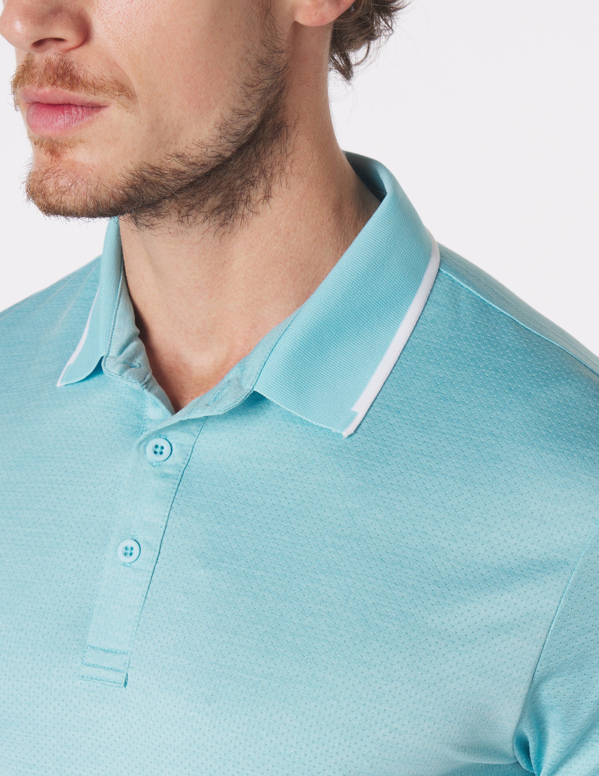 Power Fade Polo: Hydrangea Power Fade Polo: Hydrangea