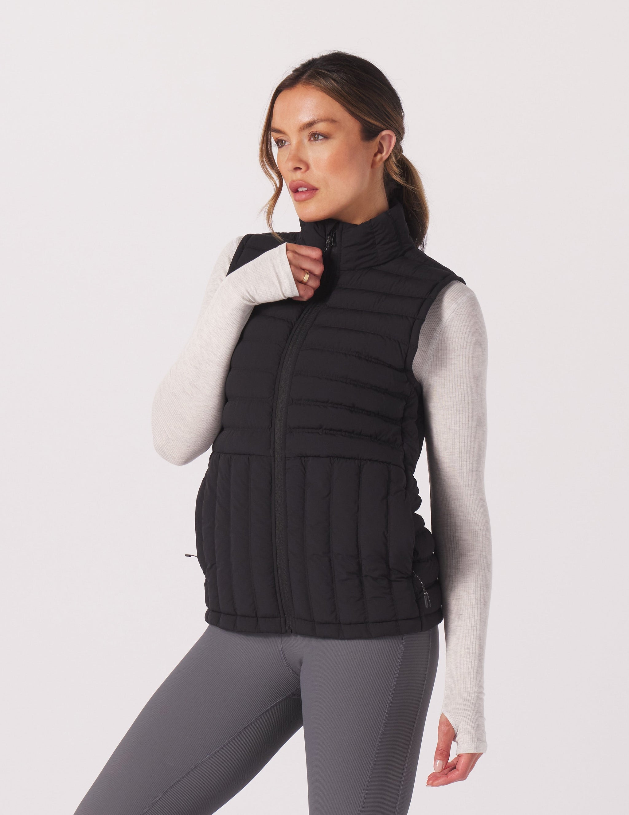 Puffer Vest: Black Puffer Vest: Black