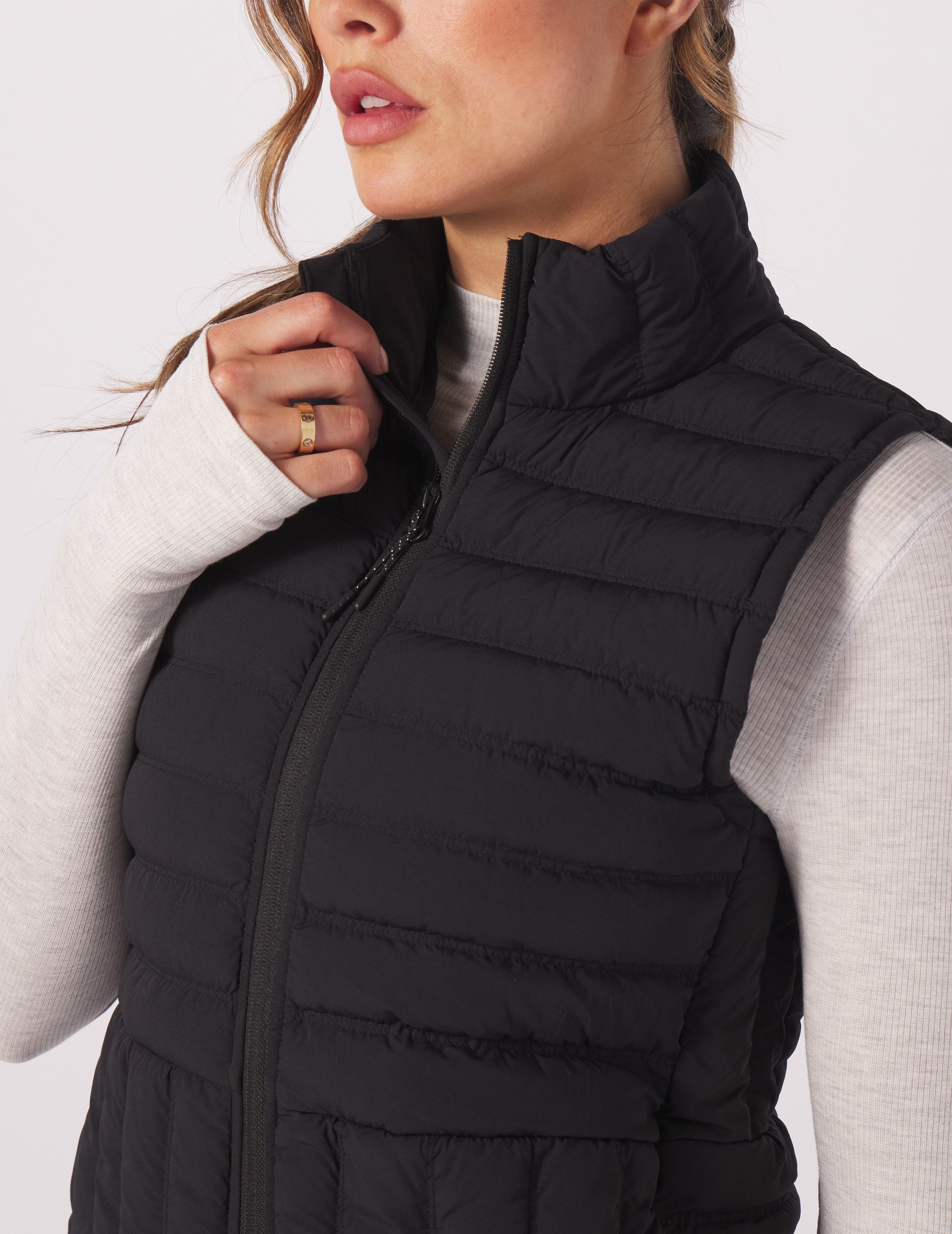 Puffer Vest: Black Puffer Vest: Black